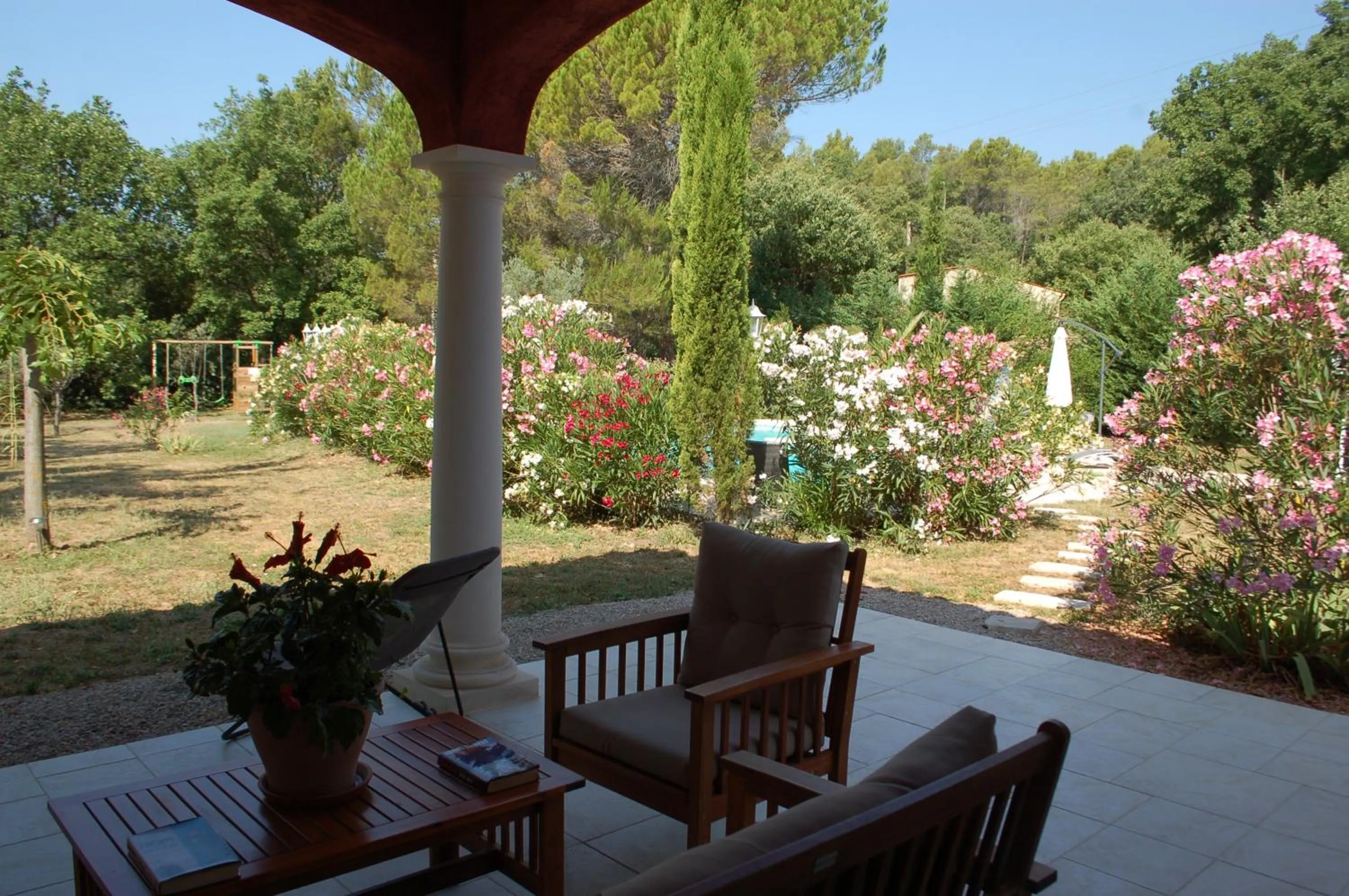 Patio in La Lézardière