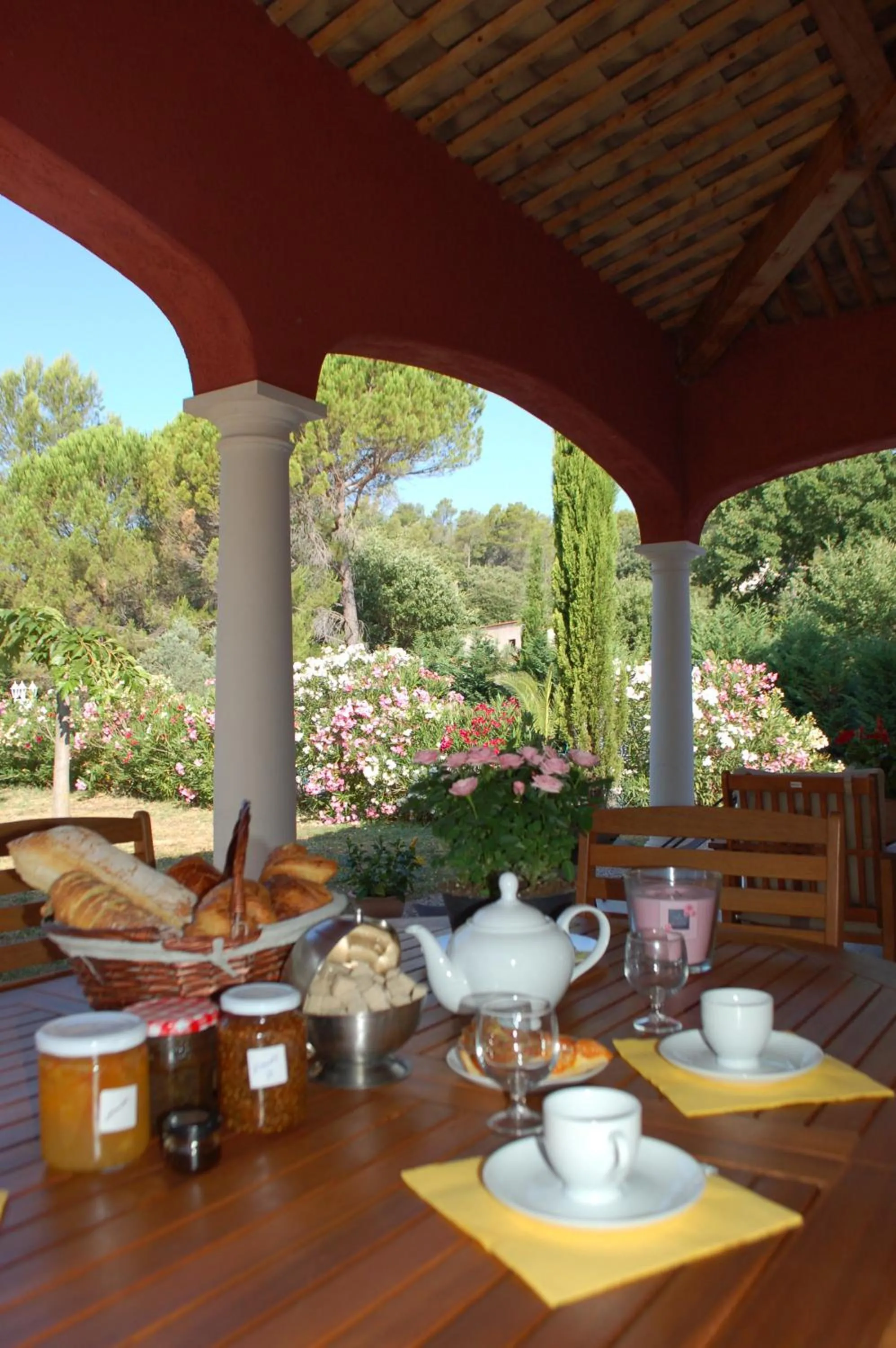 Balcony/Terrace in La Lézardière