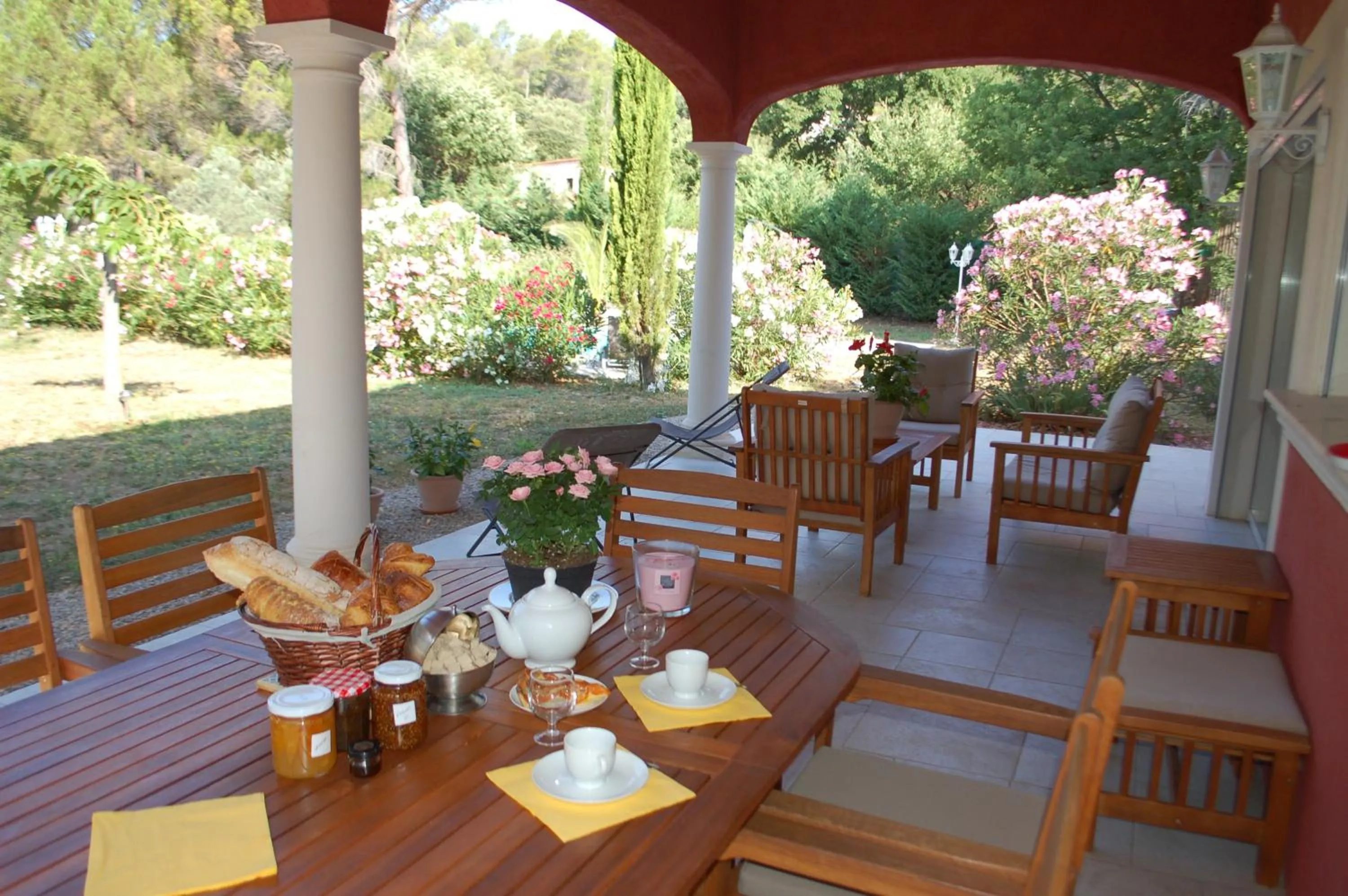 Garden in La Lézardière