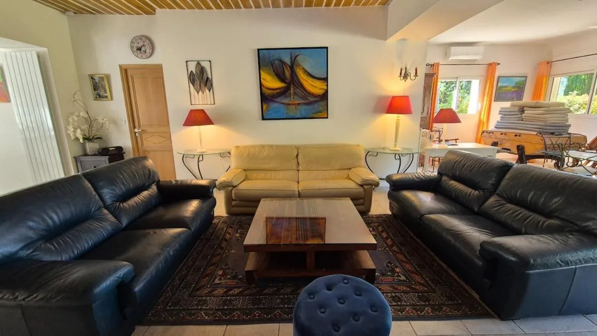 Living room in La Lézardière