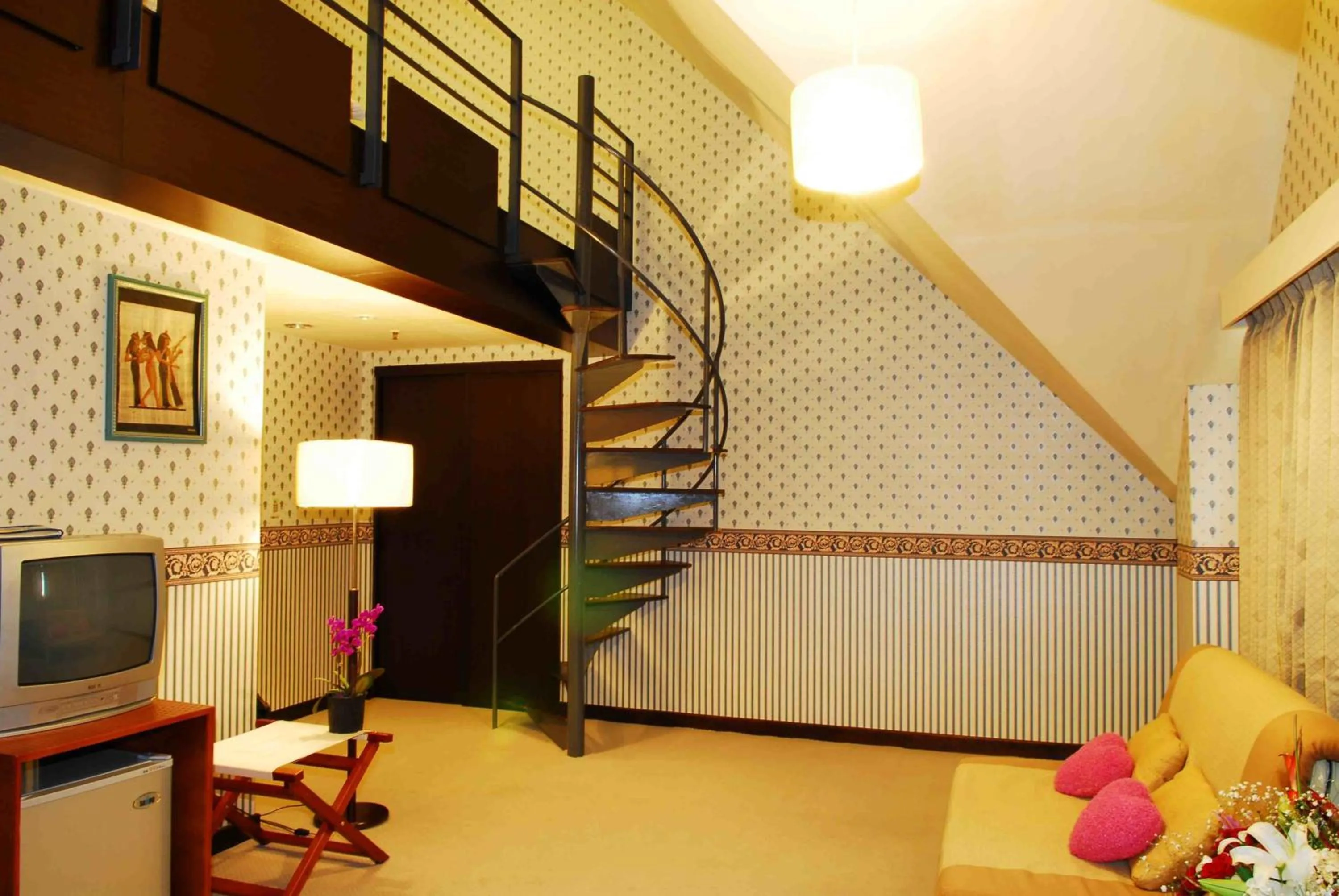 Seating area in Crystal Resort