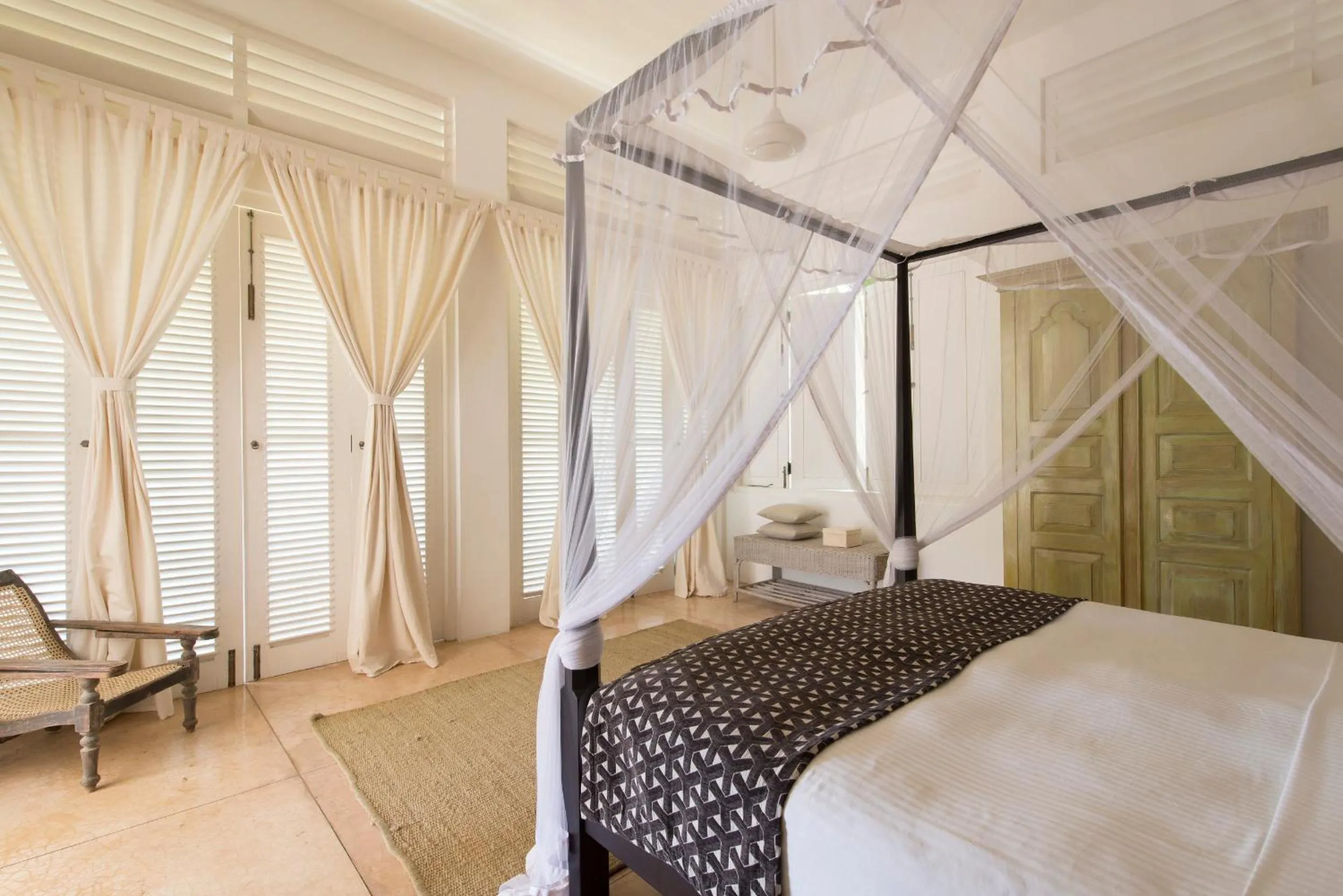 Bedroom, Bed in Sri Villas