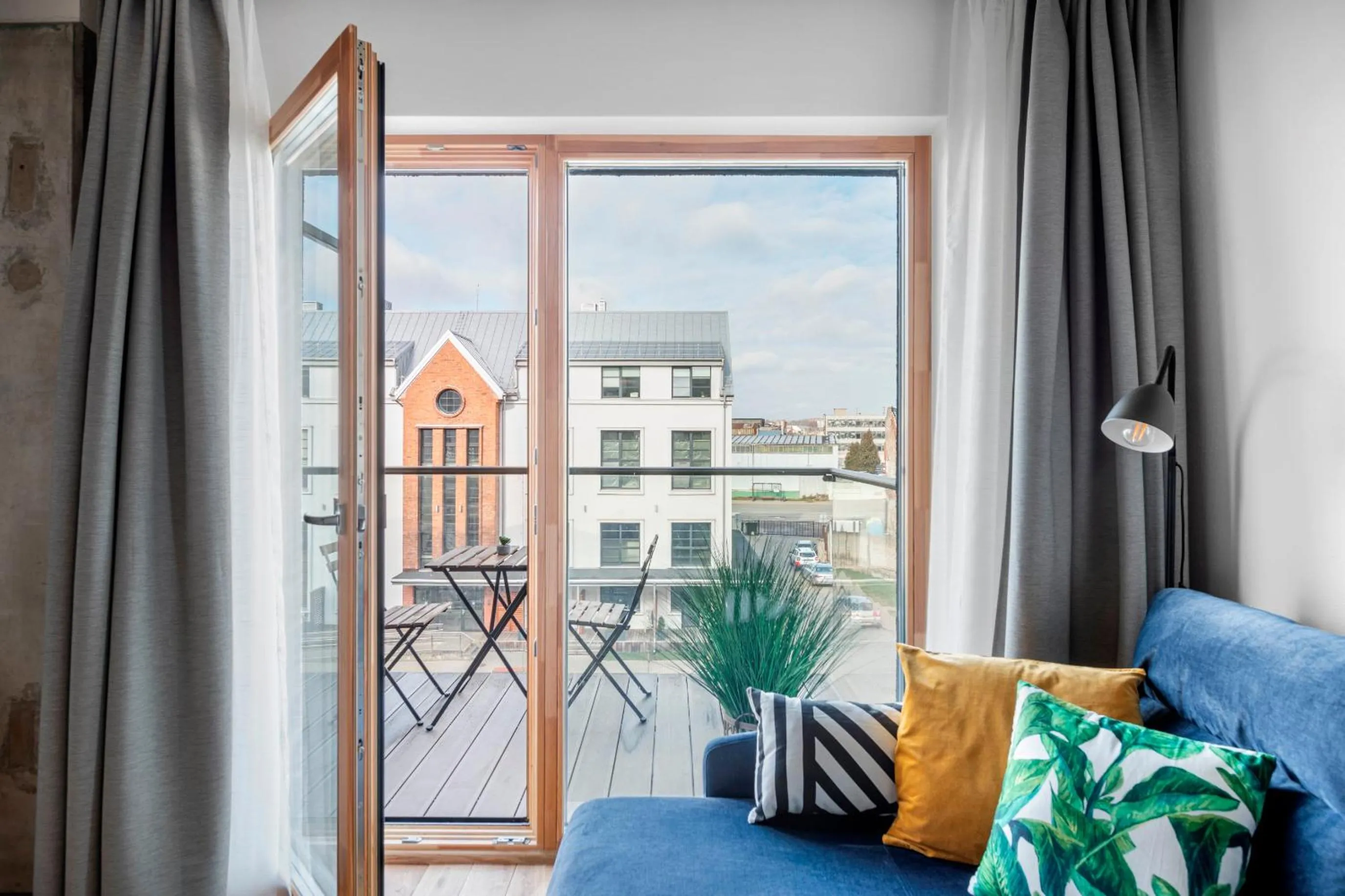 Photo of the whole room in King Mindaugas Apartments