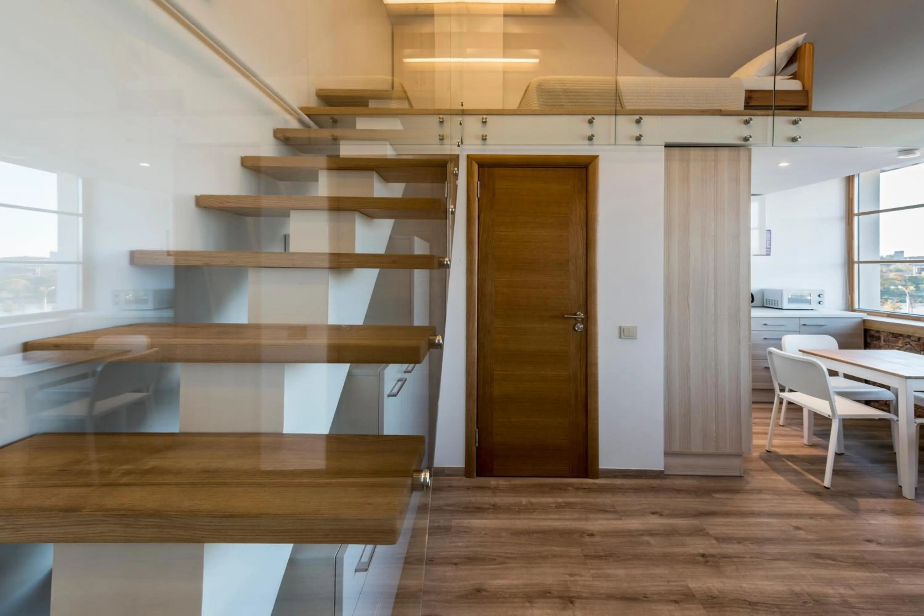 Photo of the whole room in King Mindaugas Apartments