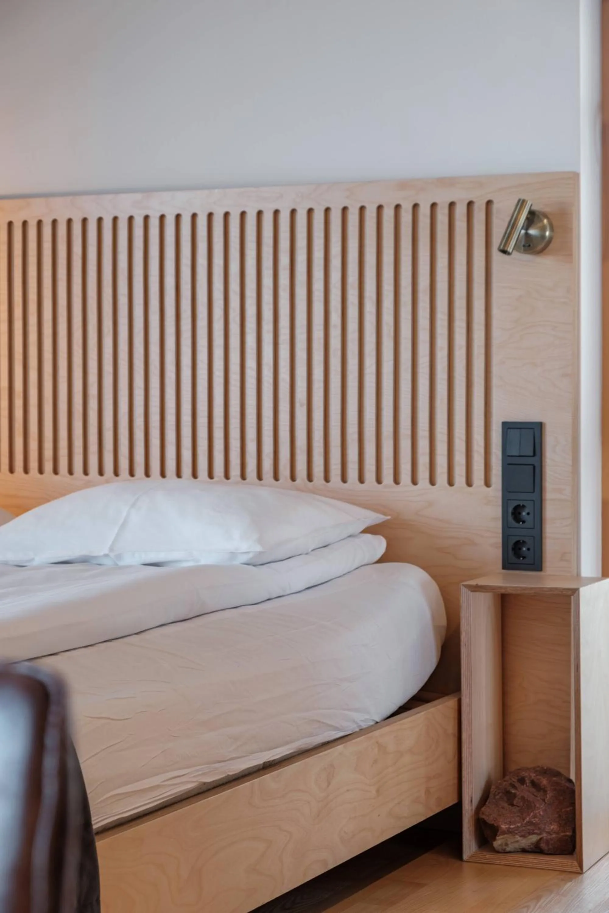 Bed in King Mindaugas Apartments