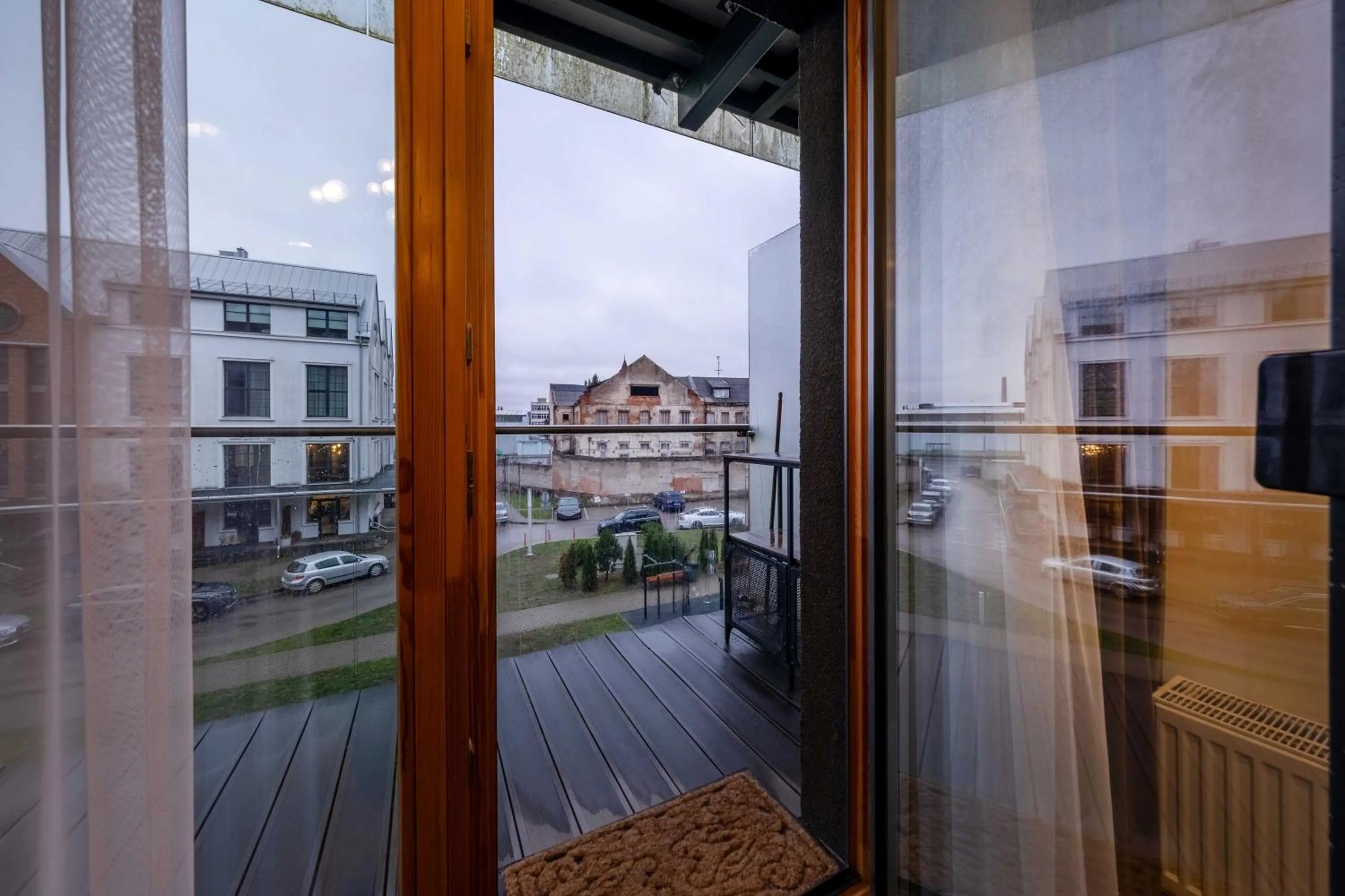 Balcony/Terrace in King Mindaugas Apartments
