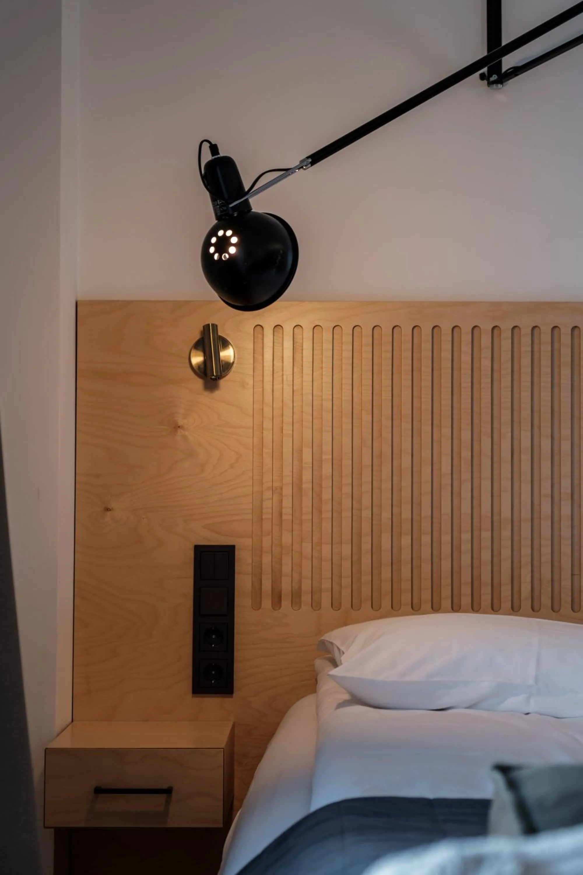 Bedroom, Bed in King Mindaugas Apartments