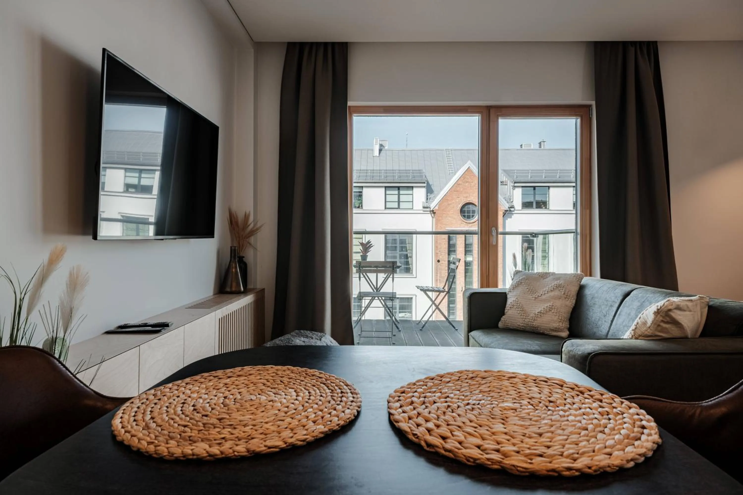 TV and multimedia in King Mindaugas Apartments