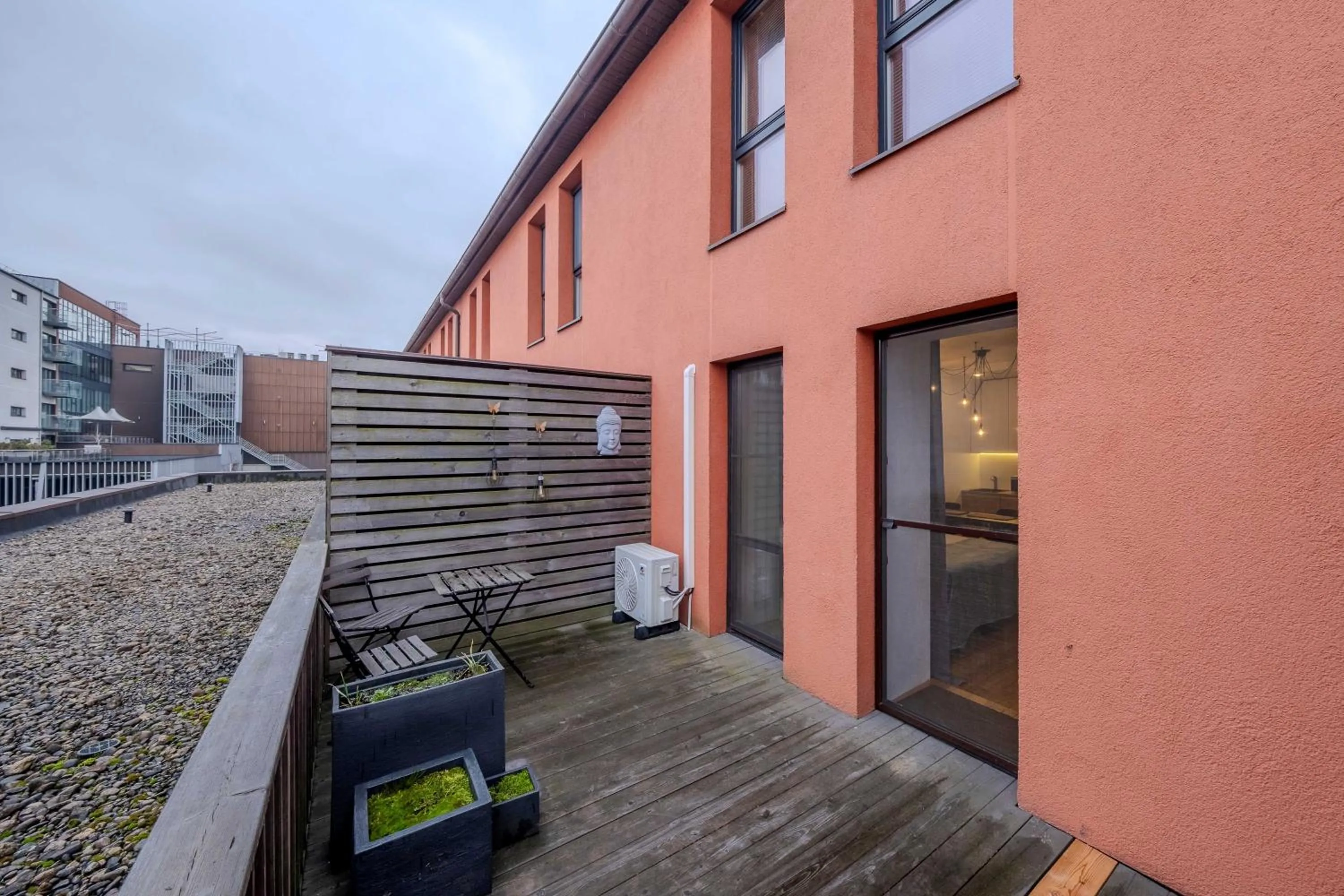Balcony/Terrace in King Mindaugas Apartments