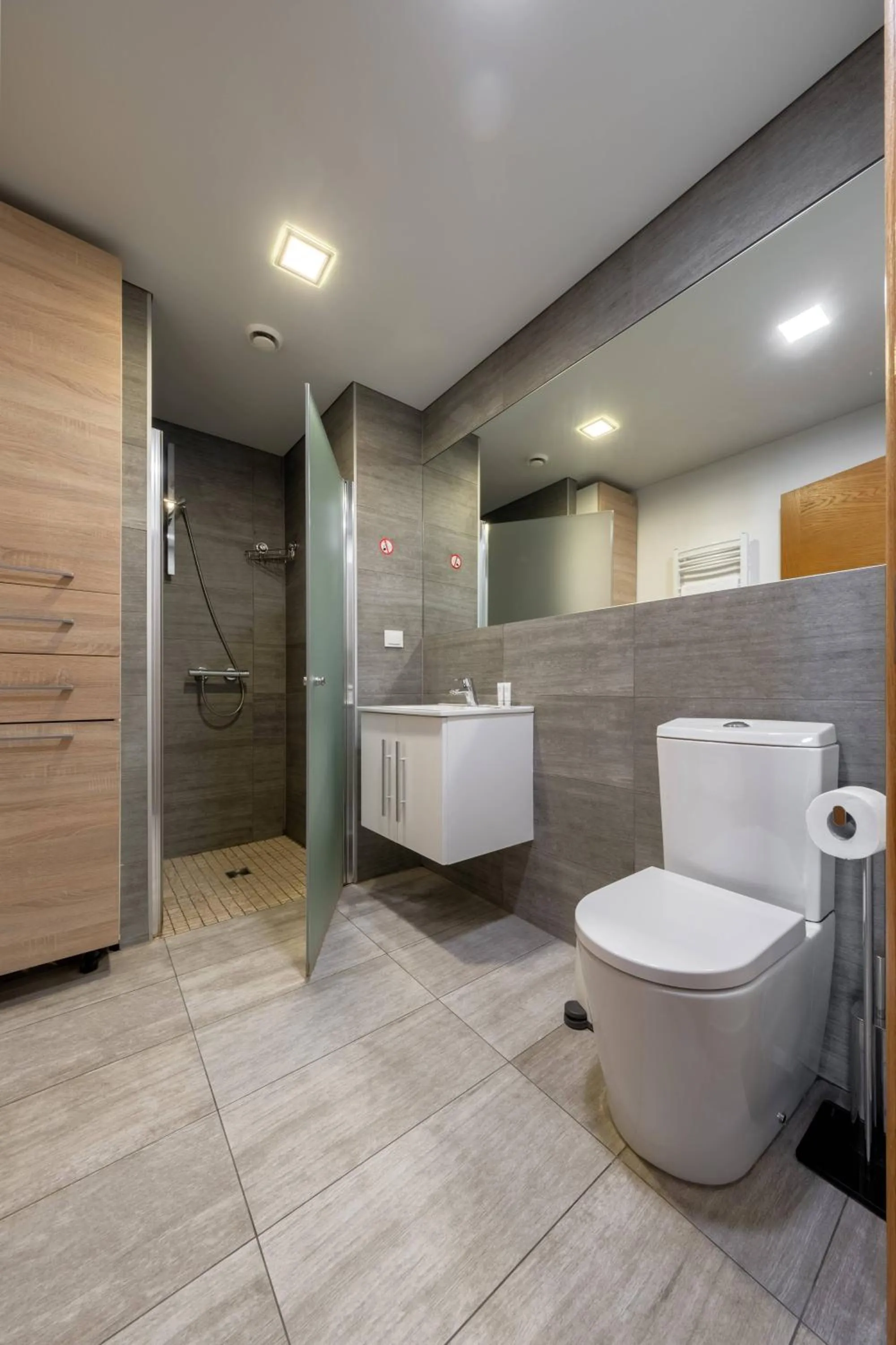 Bathroom in King Mindaugas Apartments