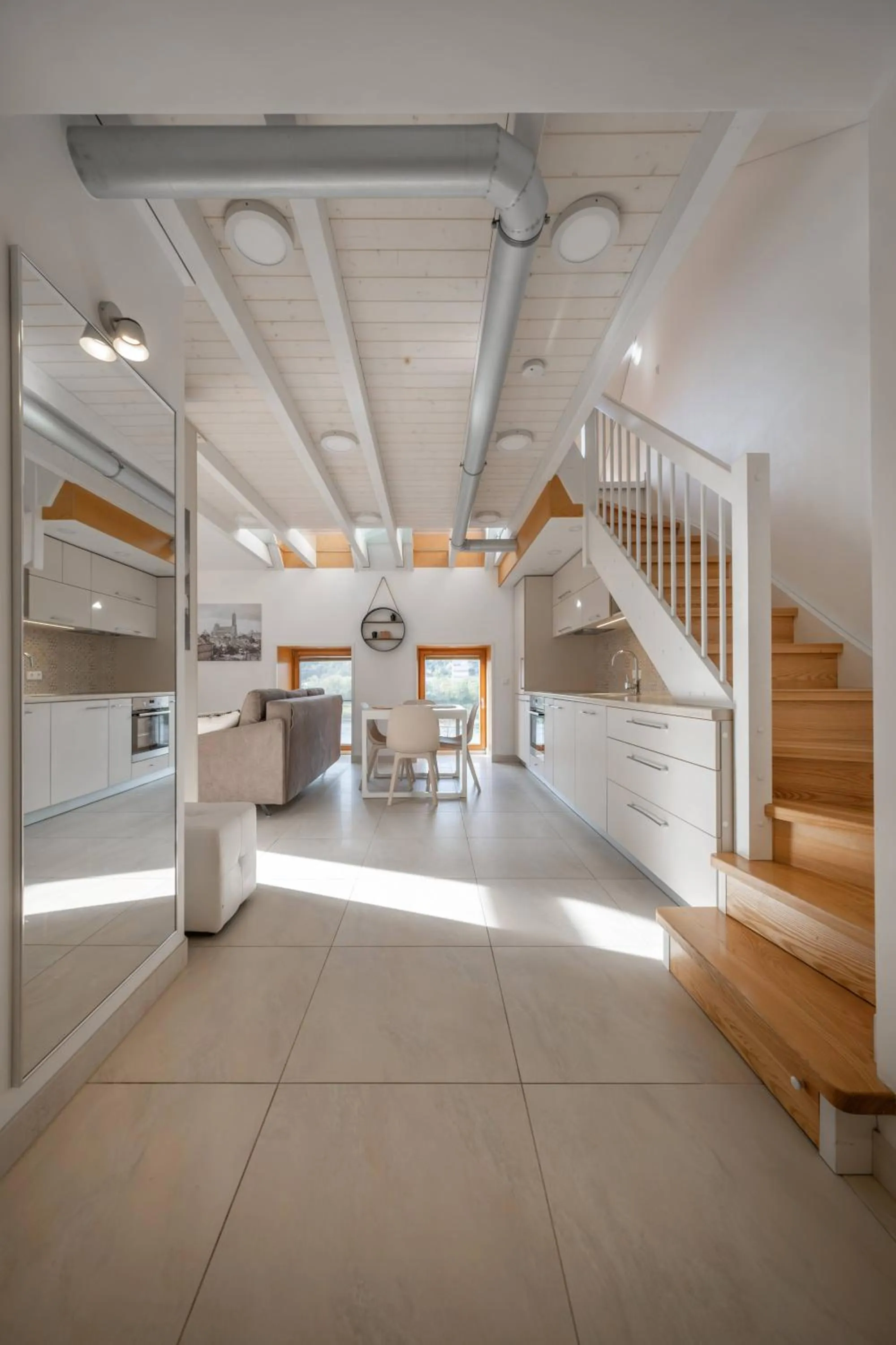 Photo of the whole room in King Mindaugas Apartments