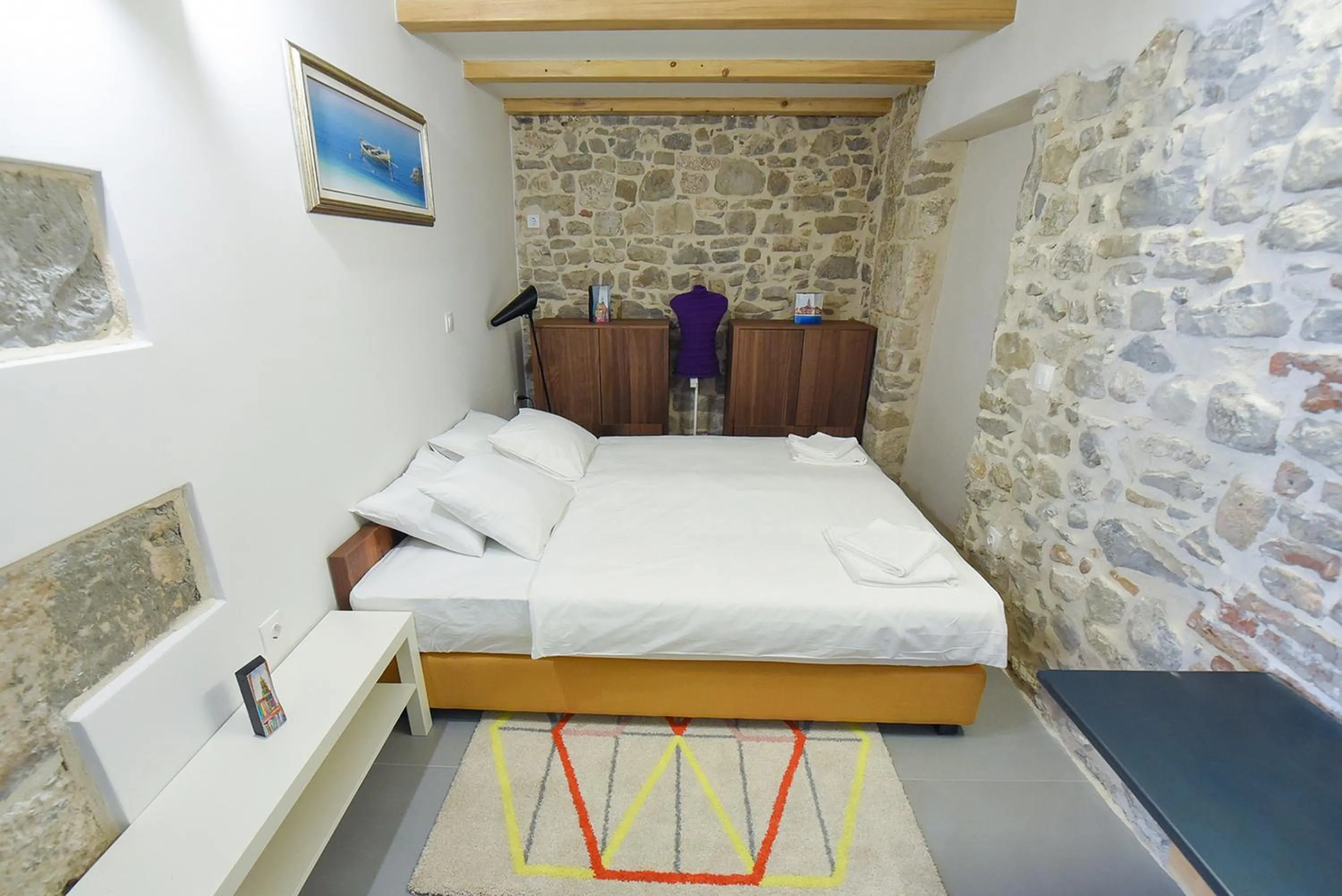 Bed in Pylon Rooms
