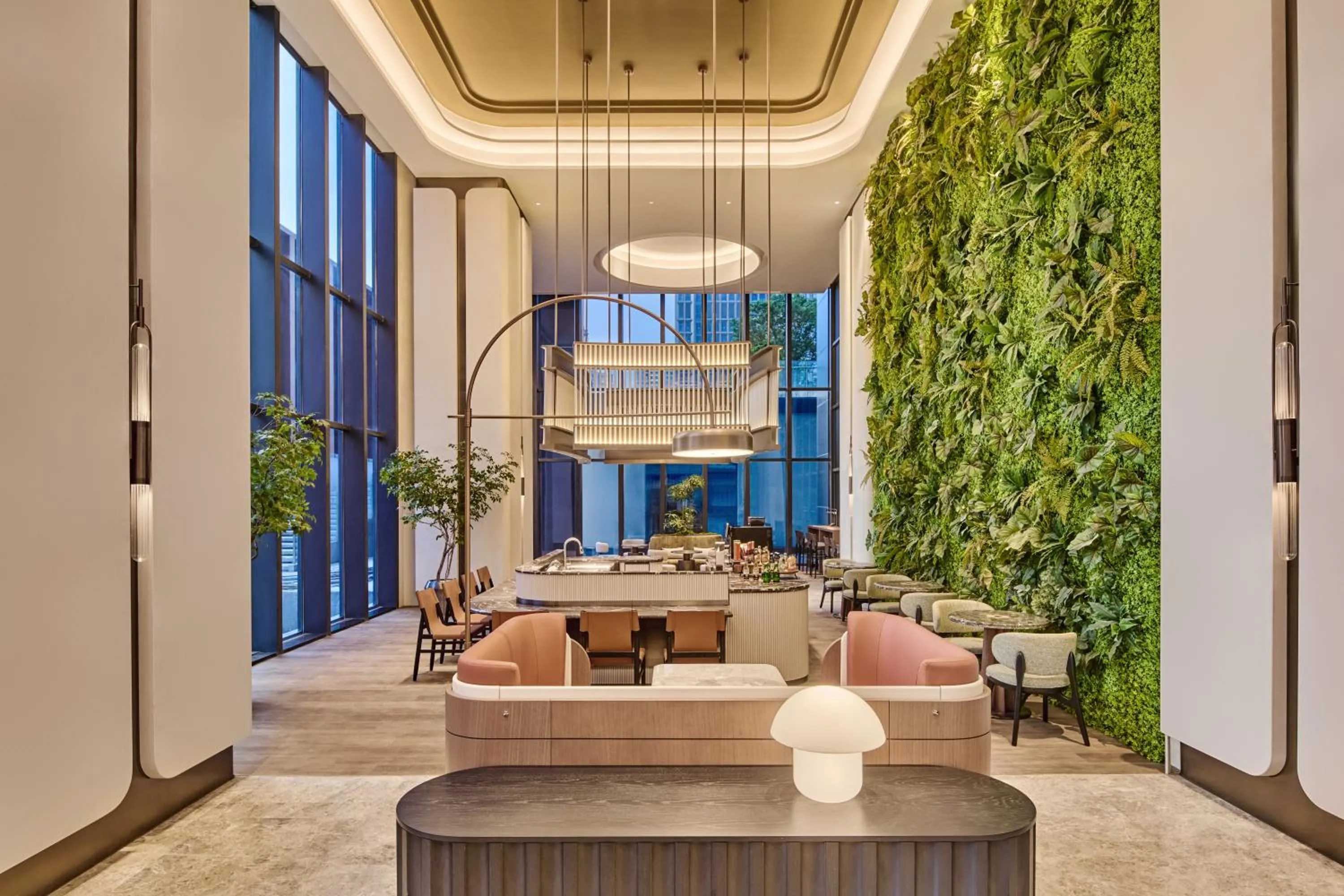 Seating area in Hilton Garden Inn Chongqing Central Park