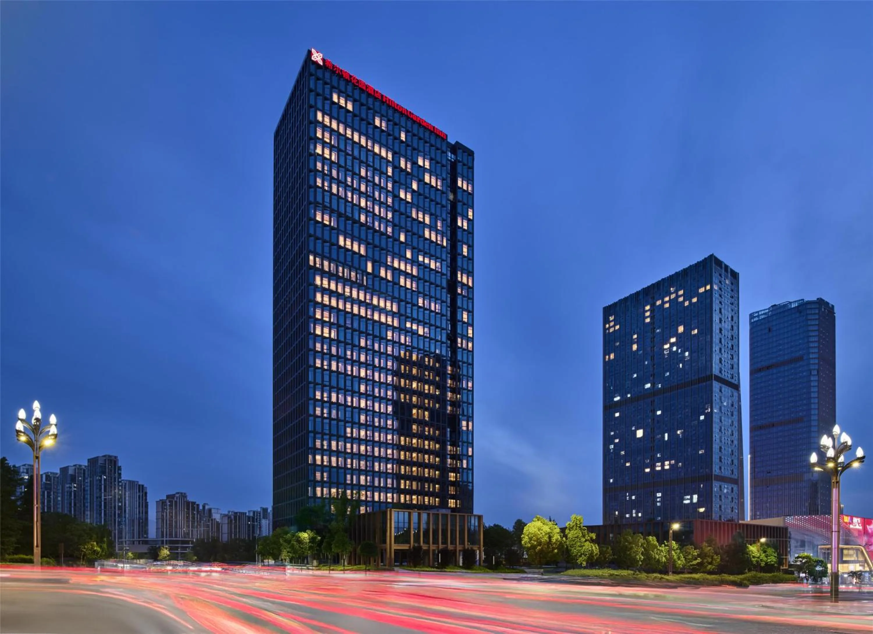 Property building in Hilton Garden Inn Chongqing Central Park