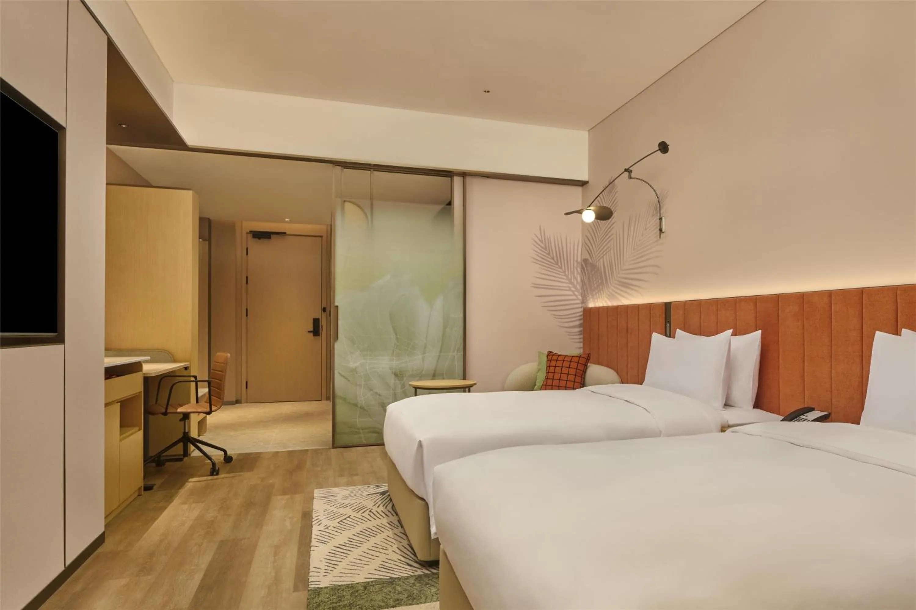 Bed in Hilton Garden Inn Chongqing Central Park