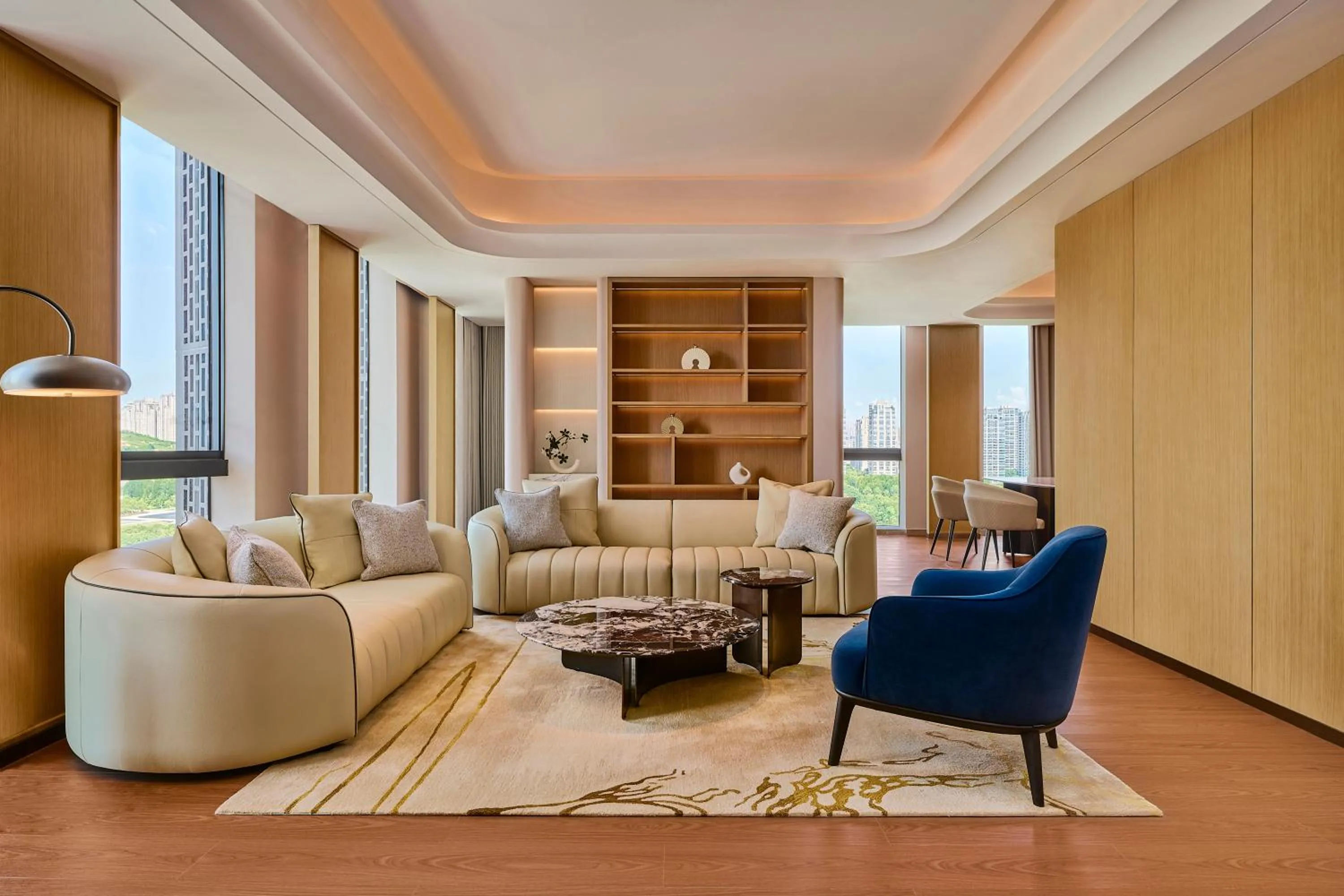 Living room in Hilton Garden Inn Chongqing Central Park