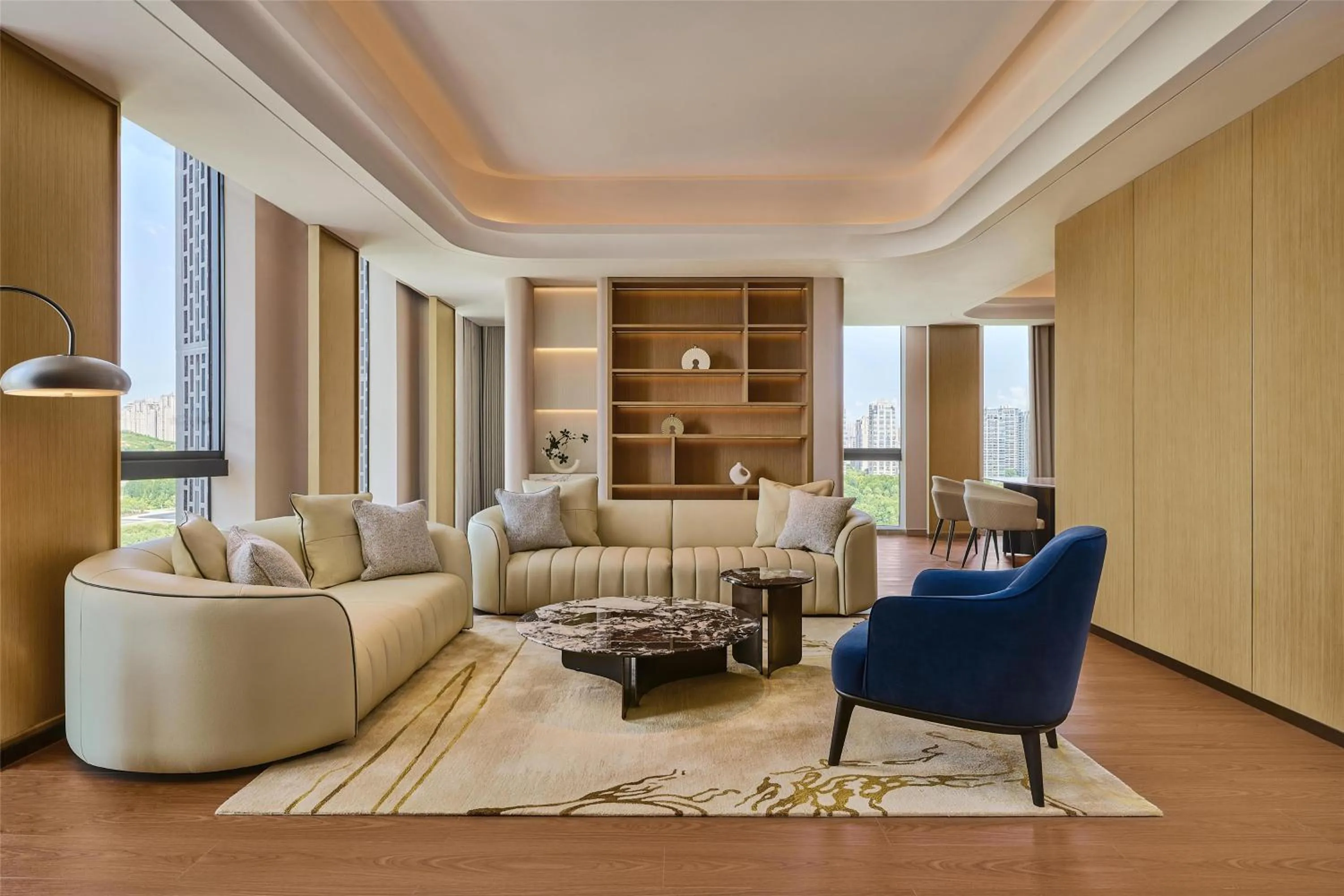 Living room in Hilton Garden Inn Chongqing Central Park