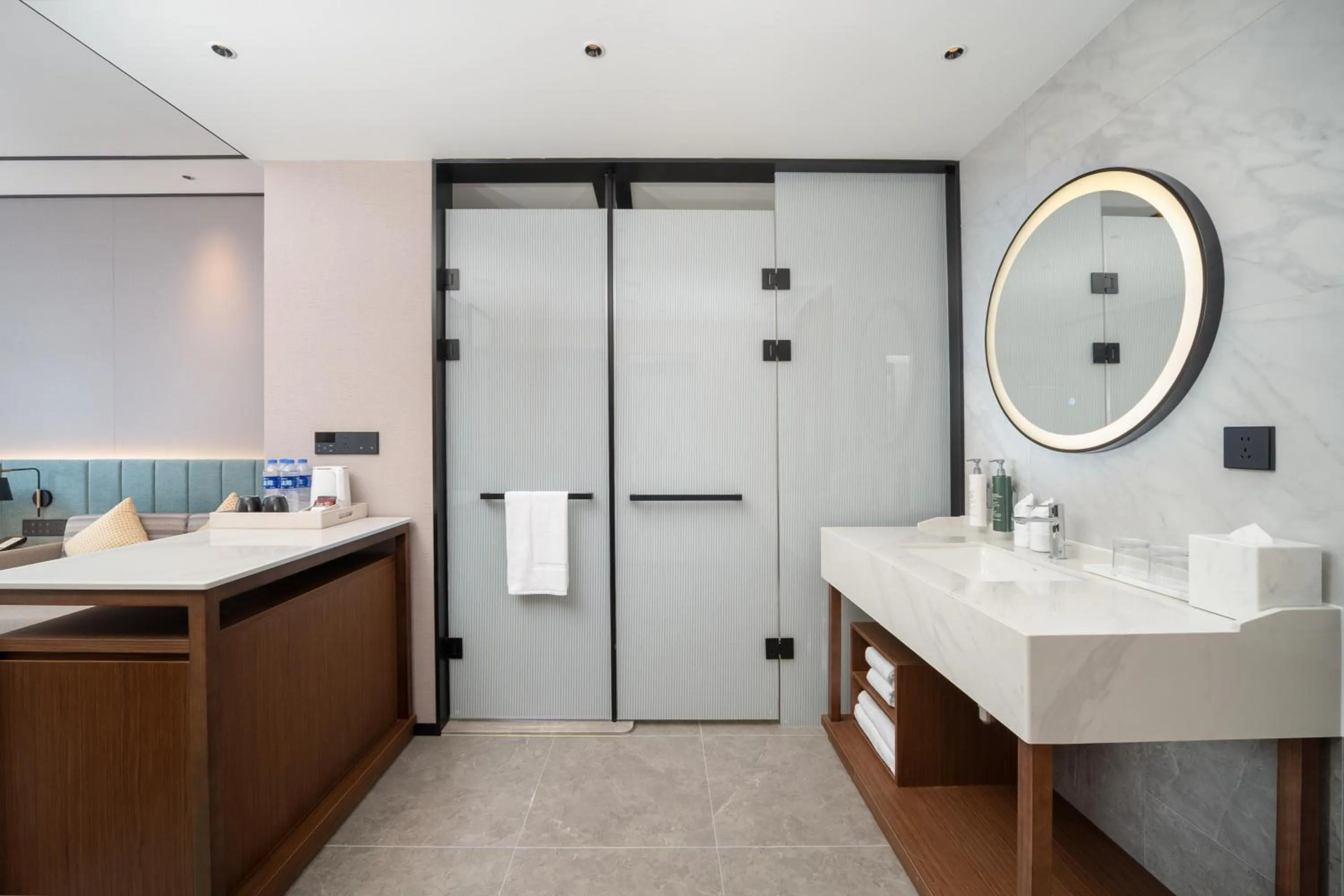 Bathroom in Hilton Garden Inn Shanghai Changxing Island