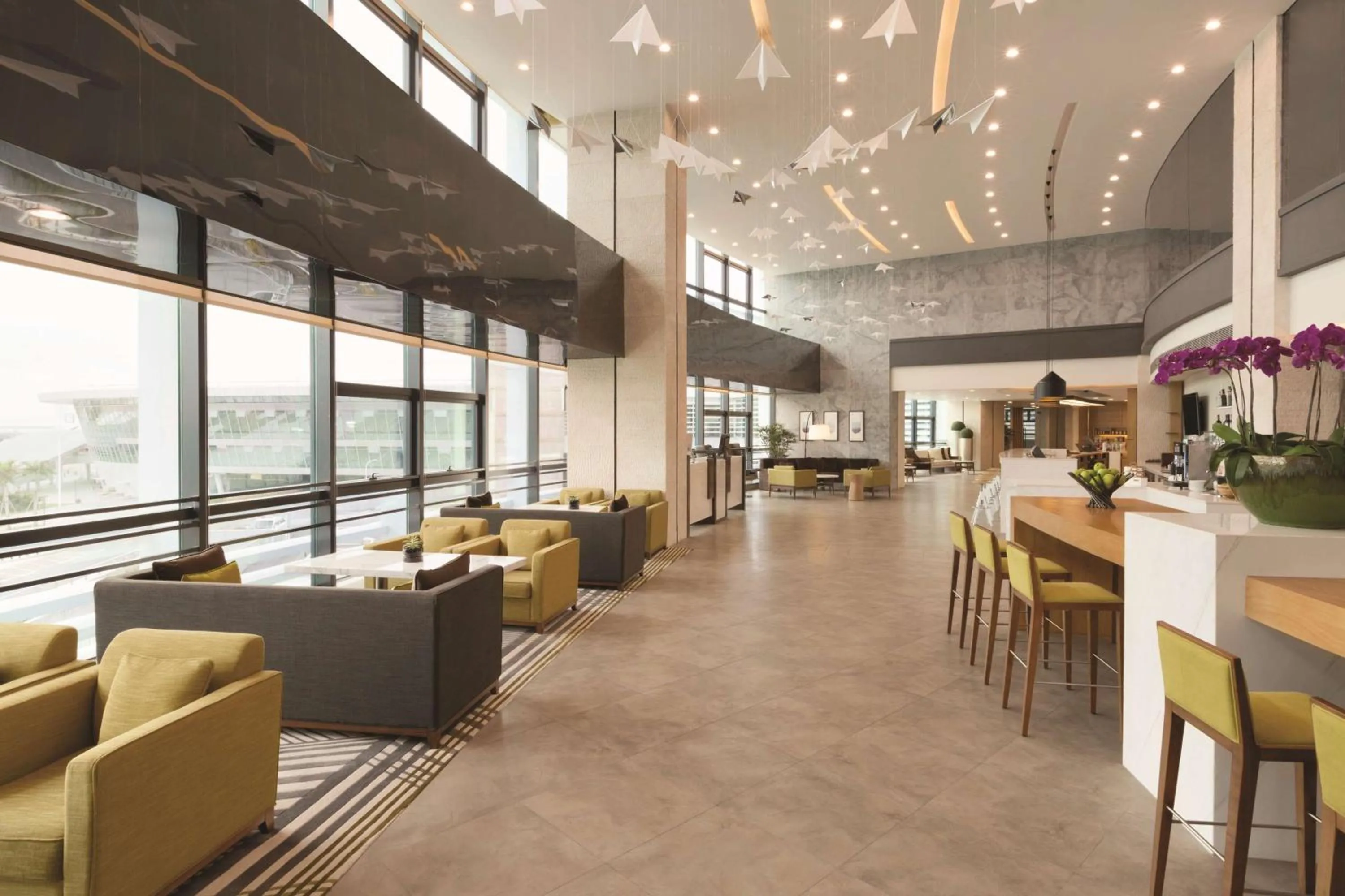 Lobby or reception in Hyatt House Shenzhen Airport