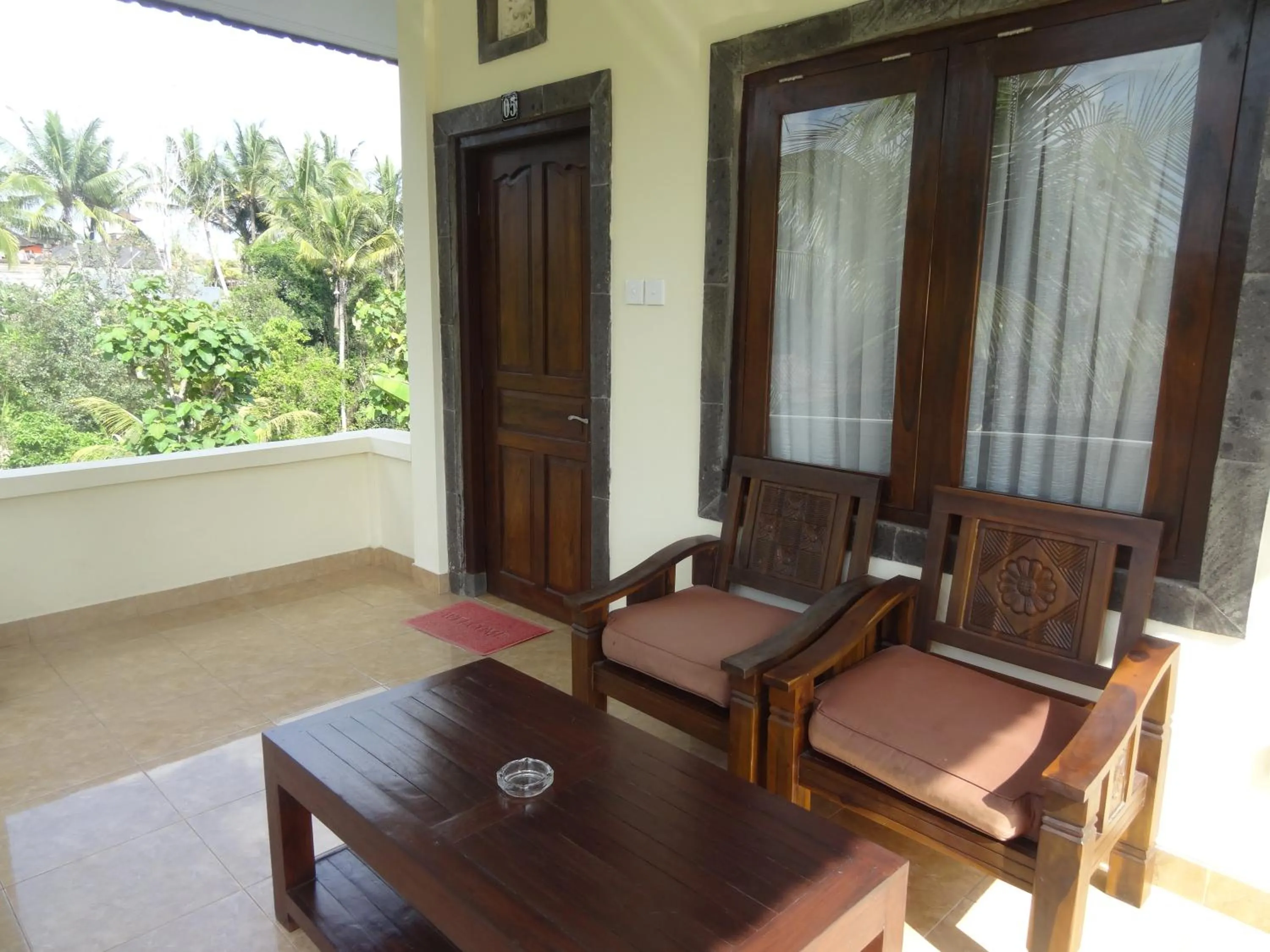 Balcony/Terrace in Kartika Bungalows