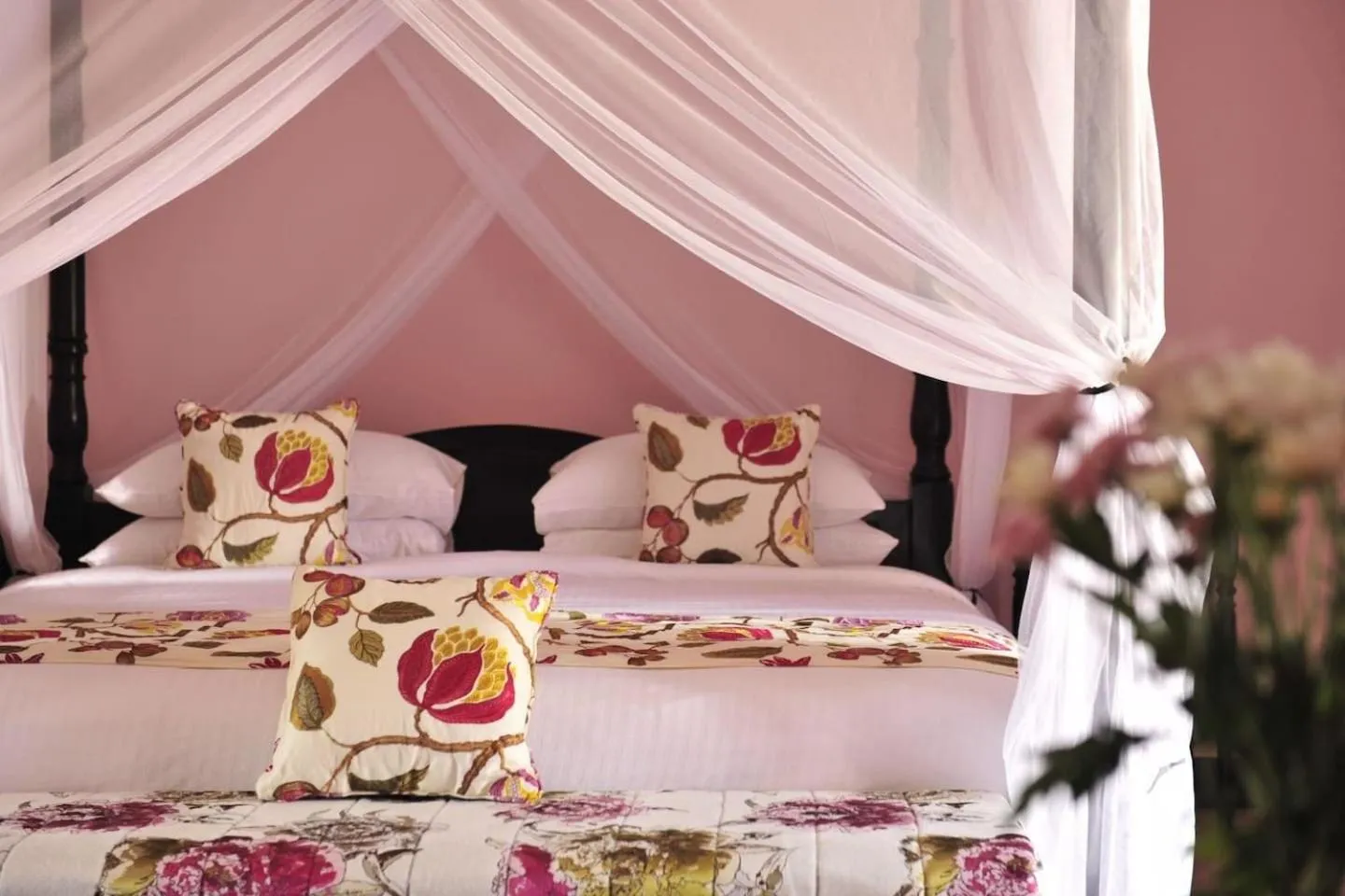 Bed in Fort Tiracol Goa