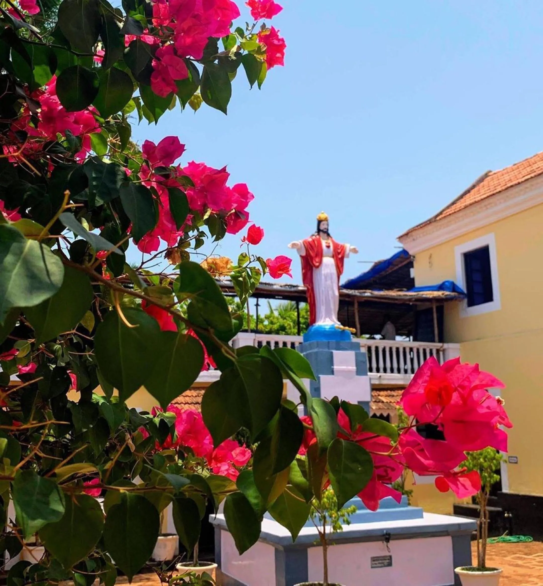 Property building in Fort Tiracol Goa