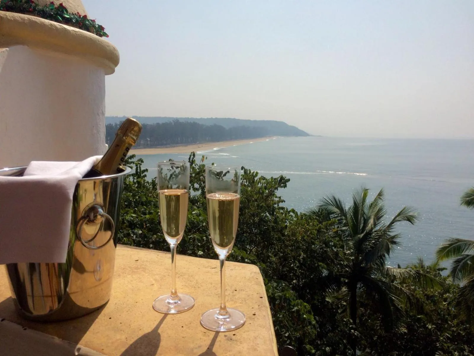 River view in Fort Tiracol Goa