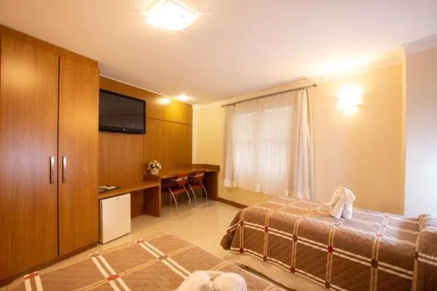 Bed in Barbur Center Hotel