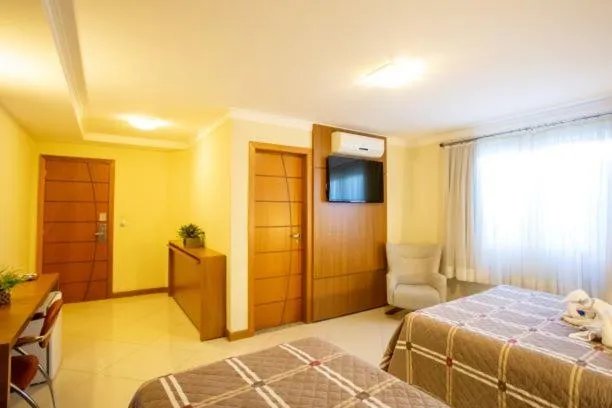 Bed in Barbur Center Hotel