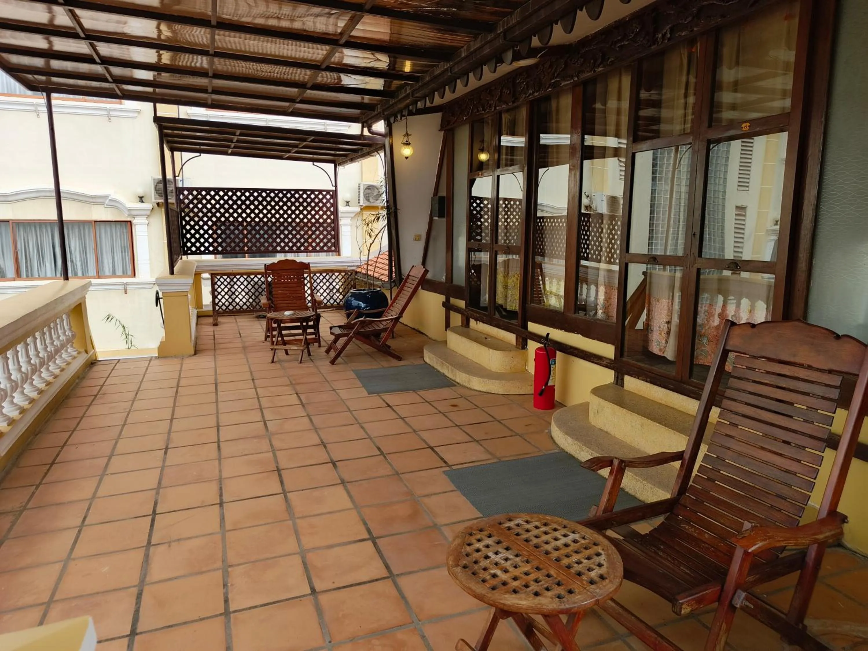 Balcony/Terrace in La Villa