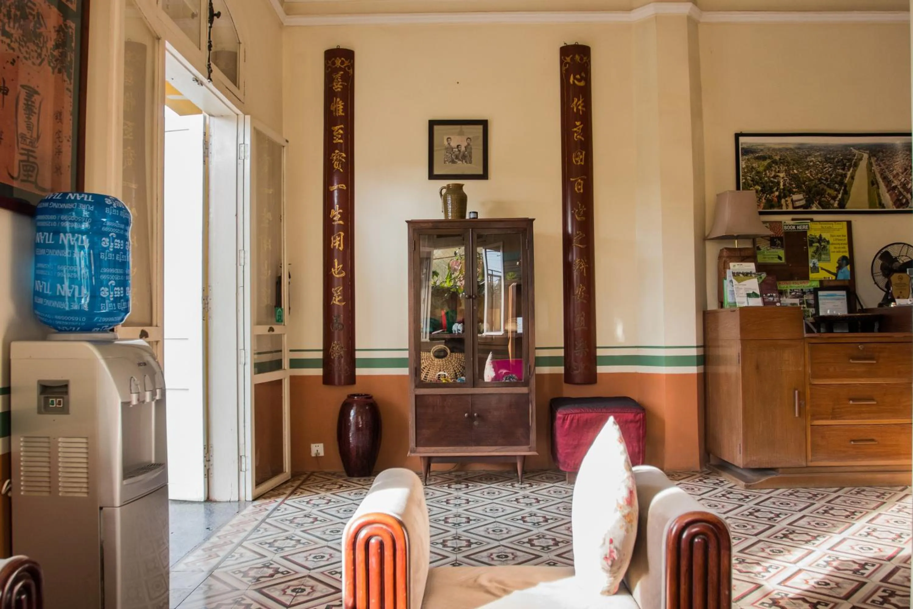 Lobby or reception in La Villa