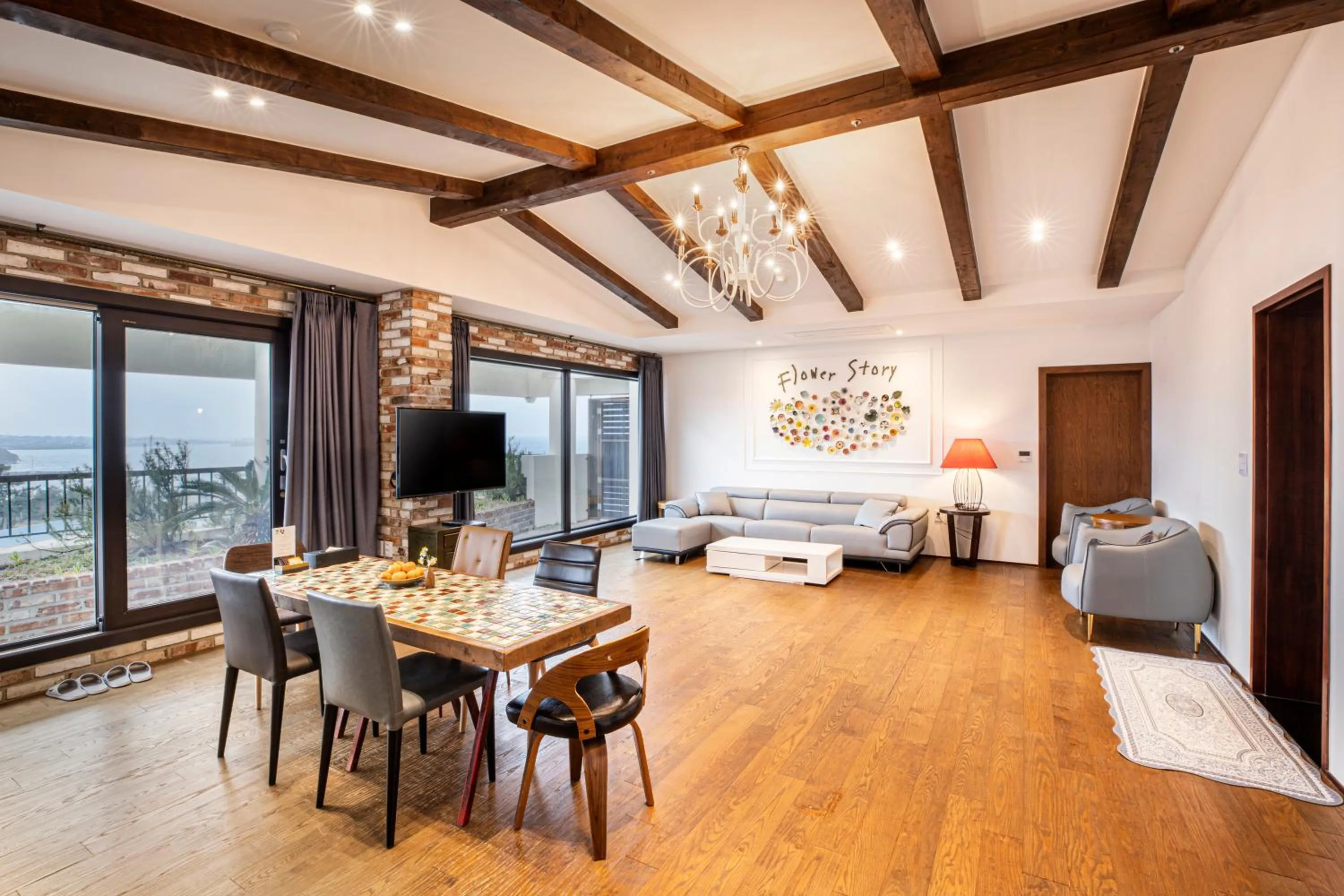 Living room in Olle Resort