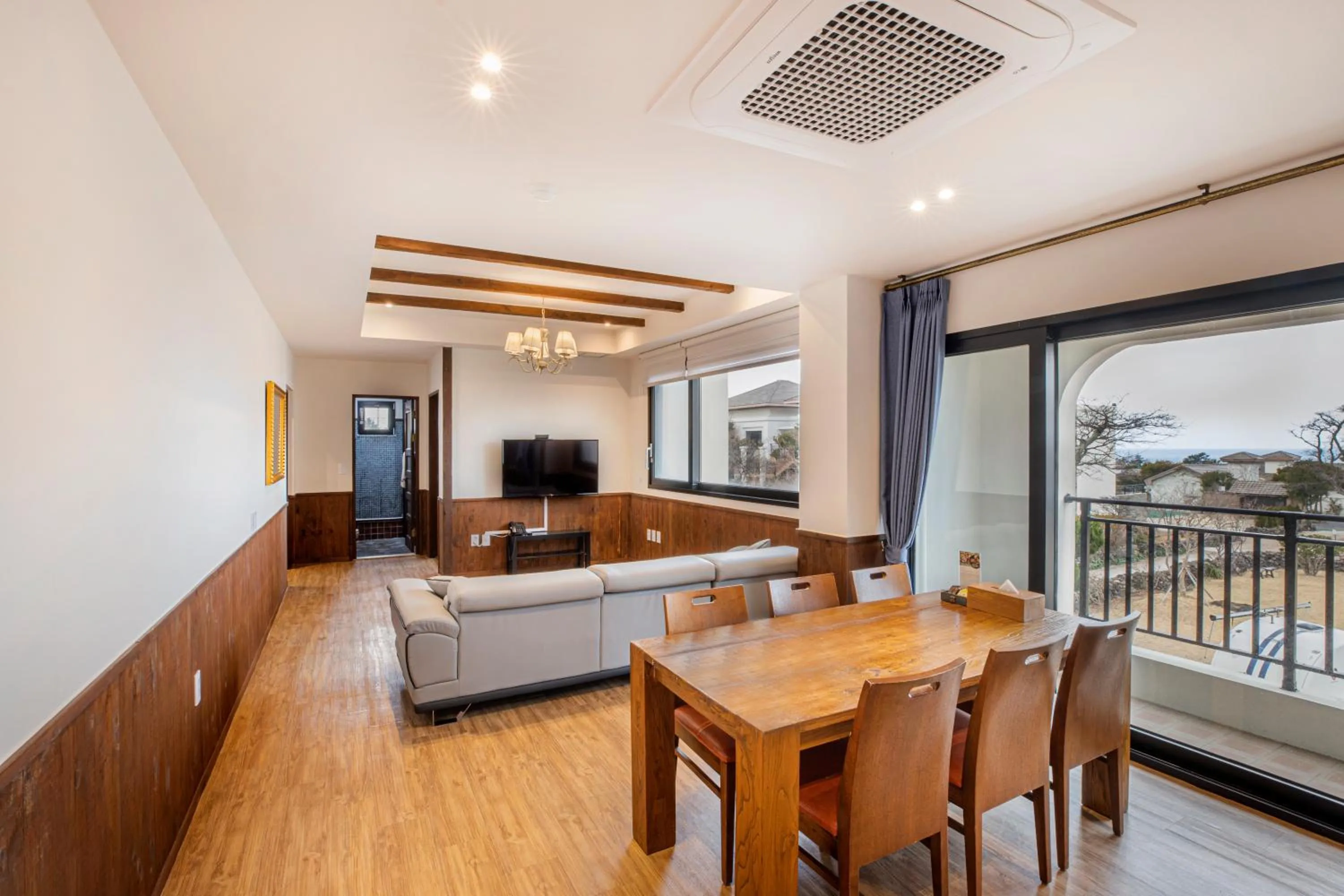 Seating area in Olle Resort