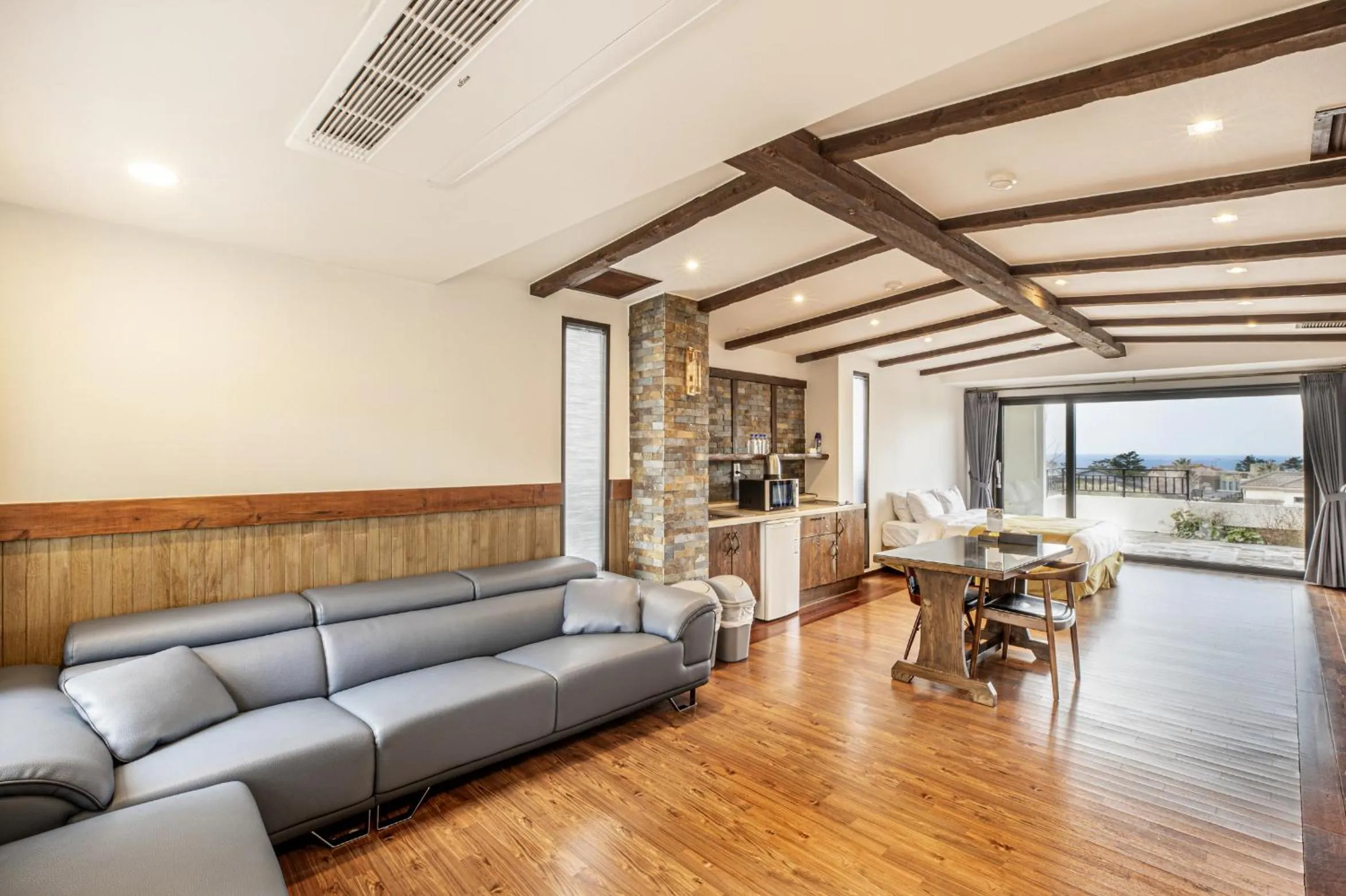 Seating area in Olle Resort