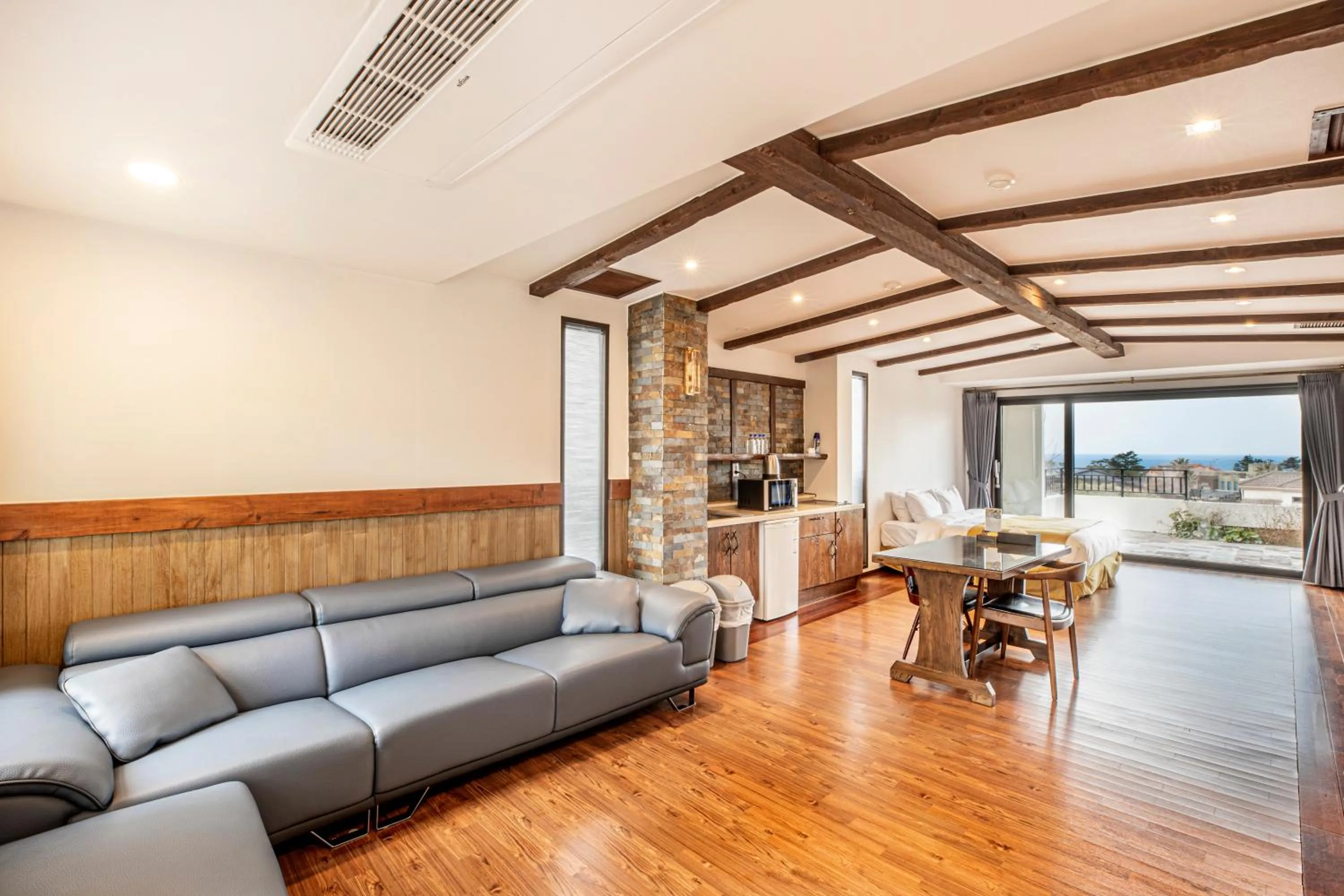 Seating area in Olle Resort