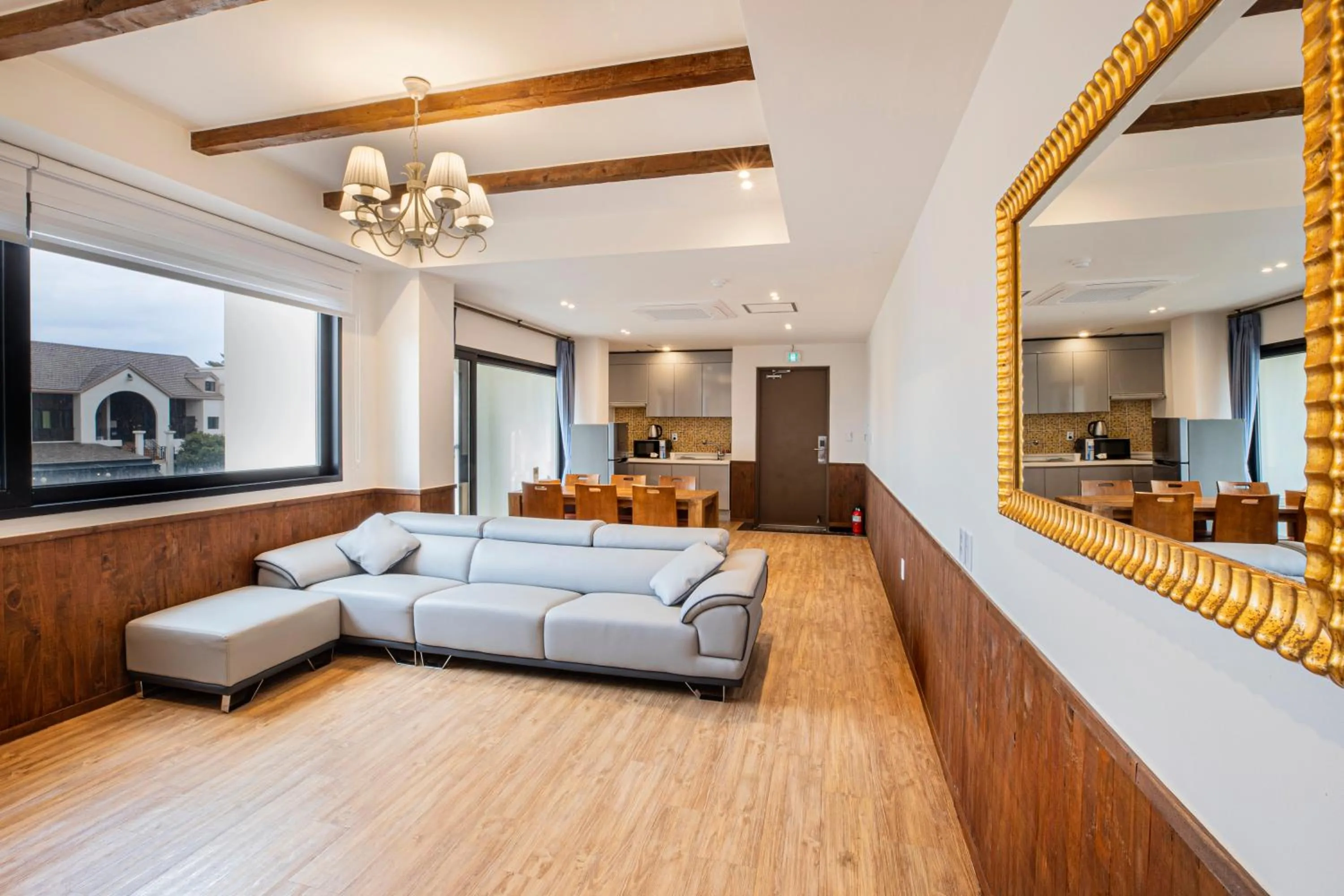 Seating area in Olle Resort