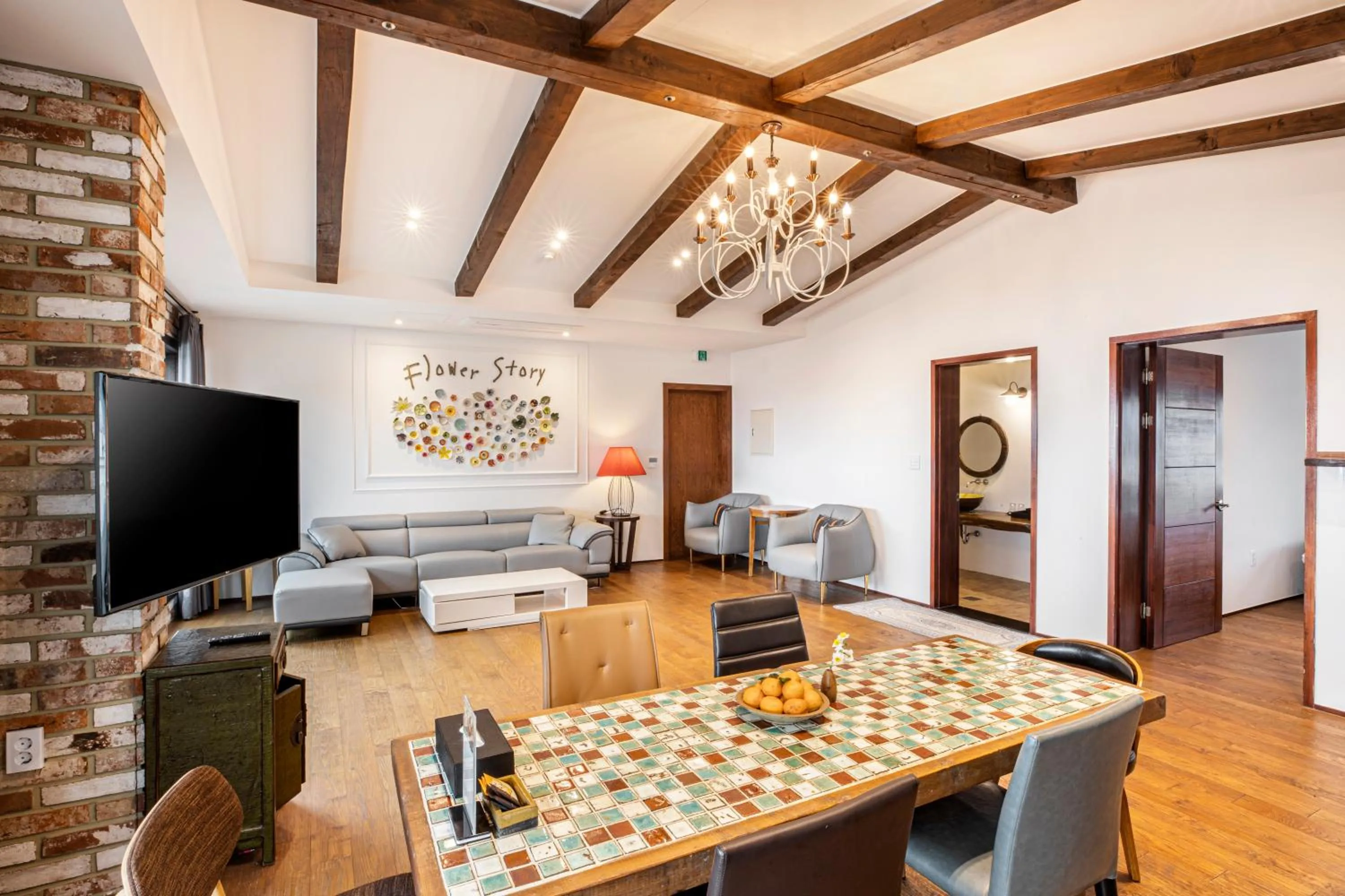 Living room in Olle Resort