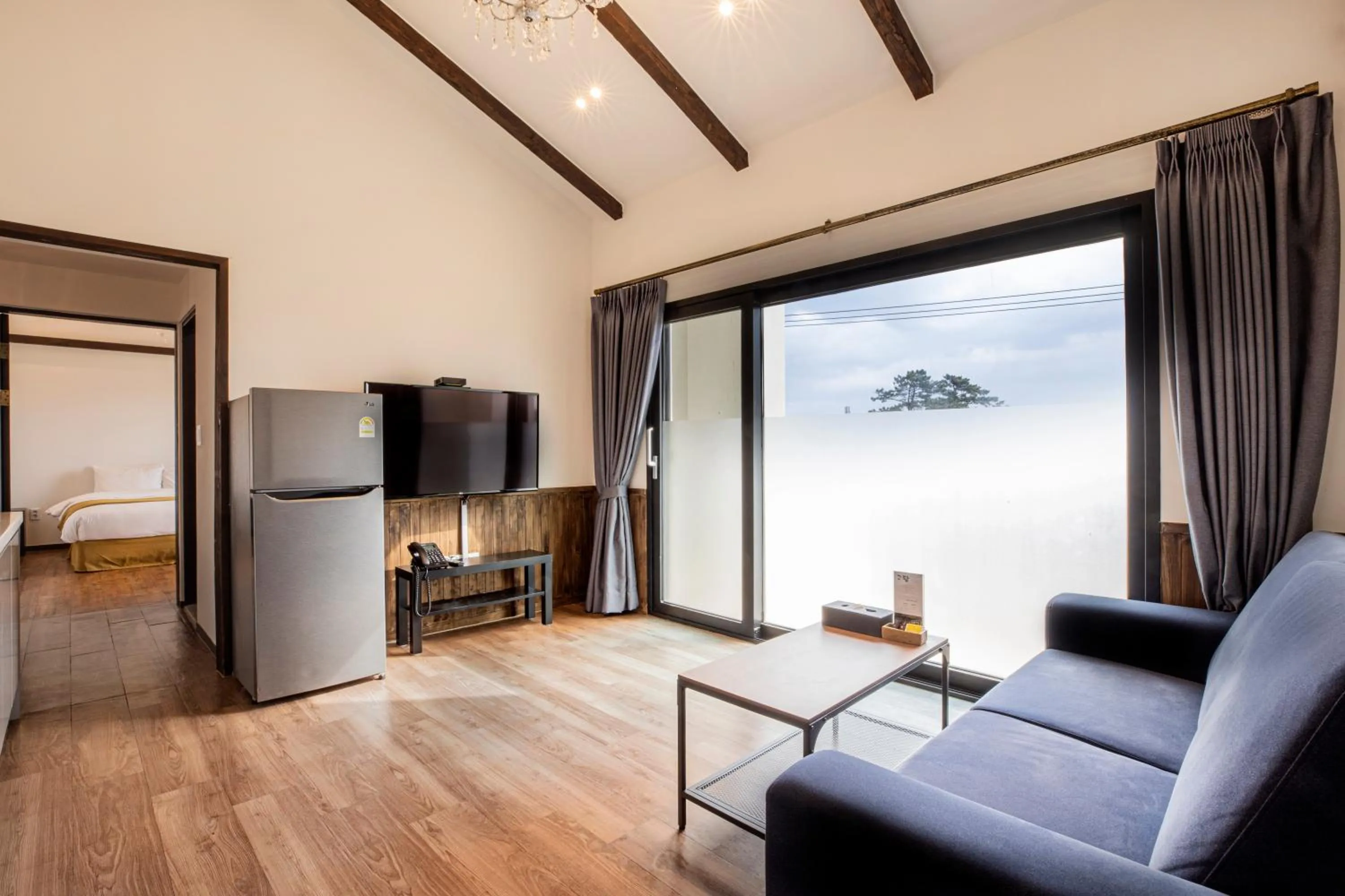 Seating area in Olle Resort