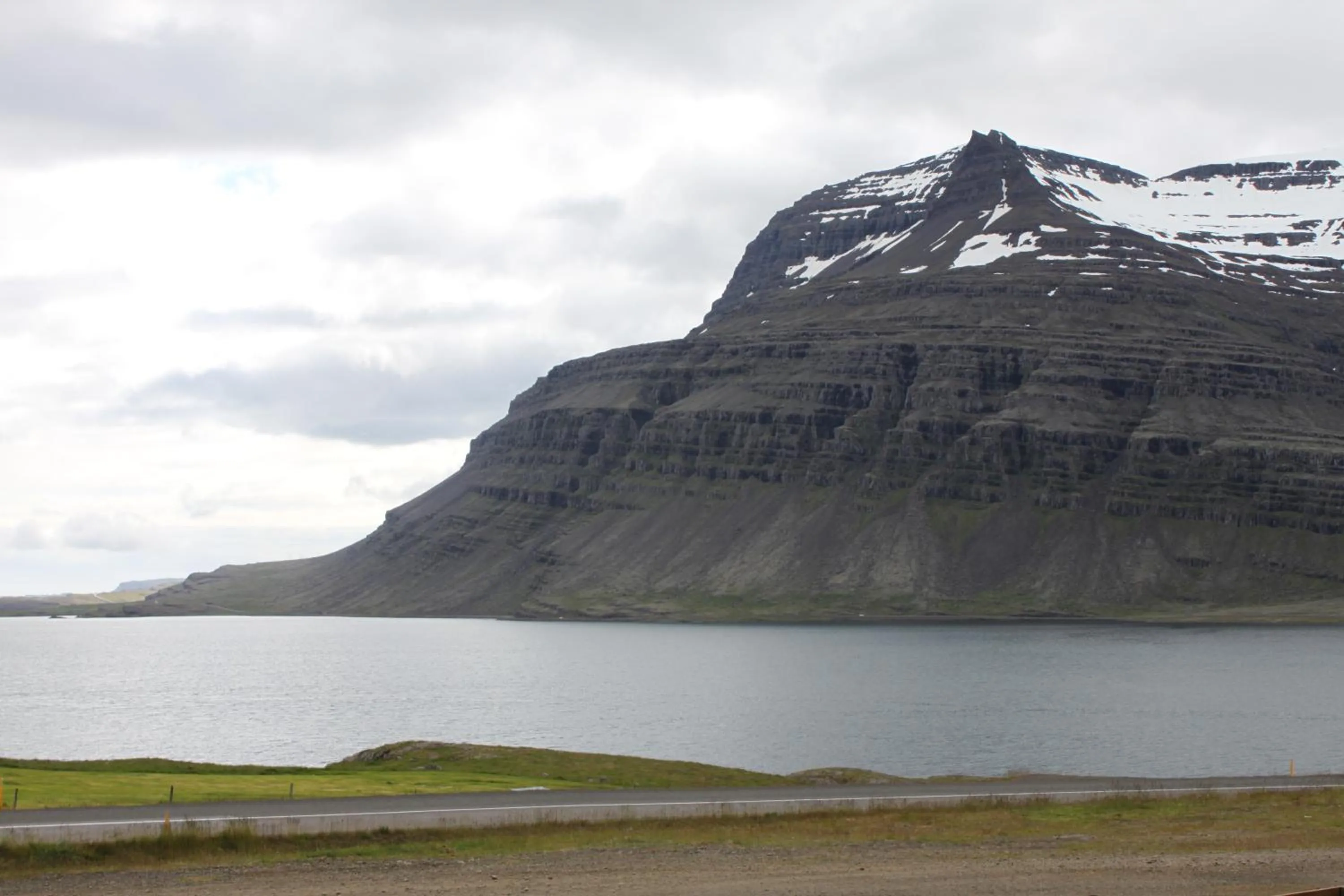 Natural landscape in Lindarbrekka
