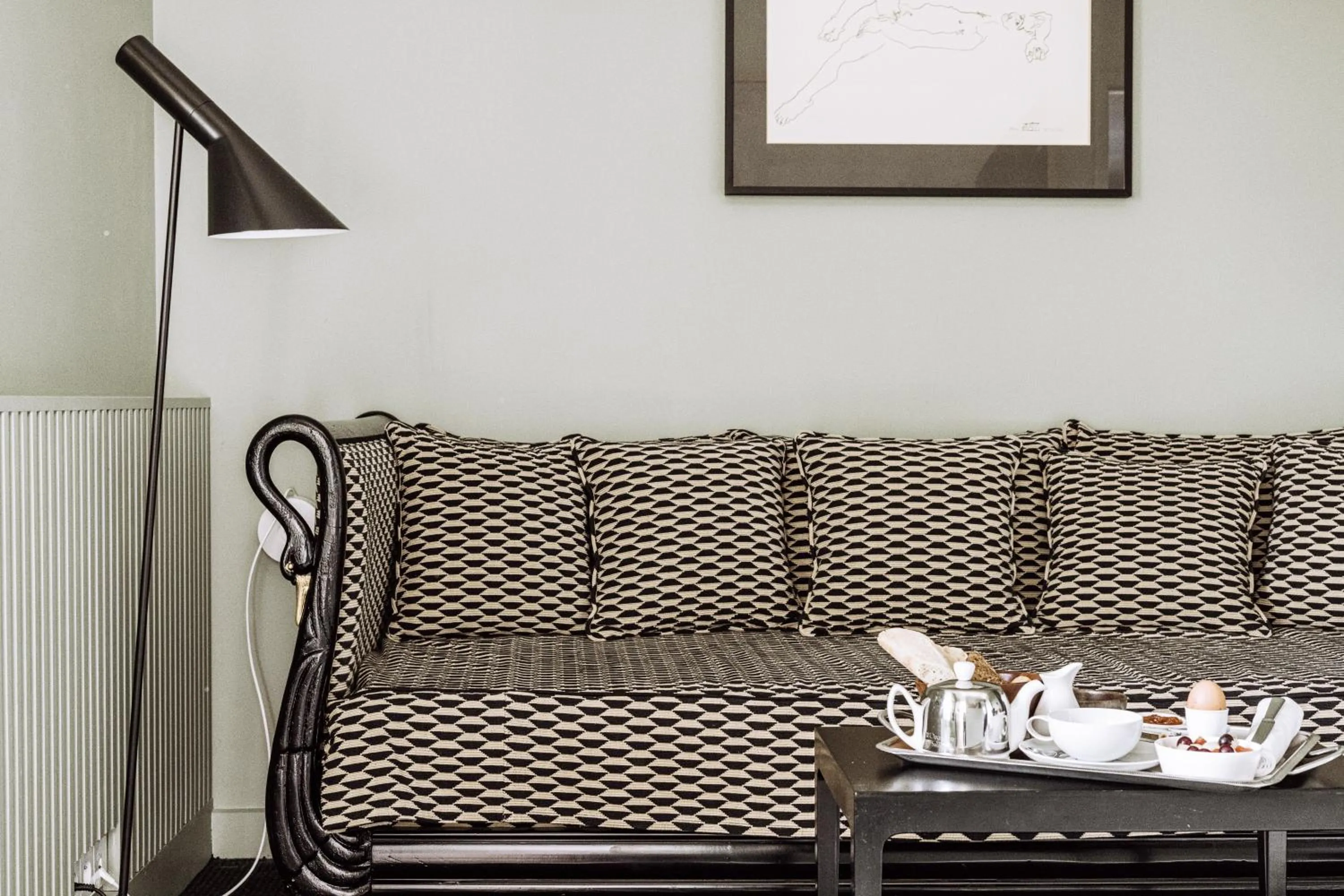 Seating area in Villa Mirasol