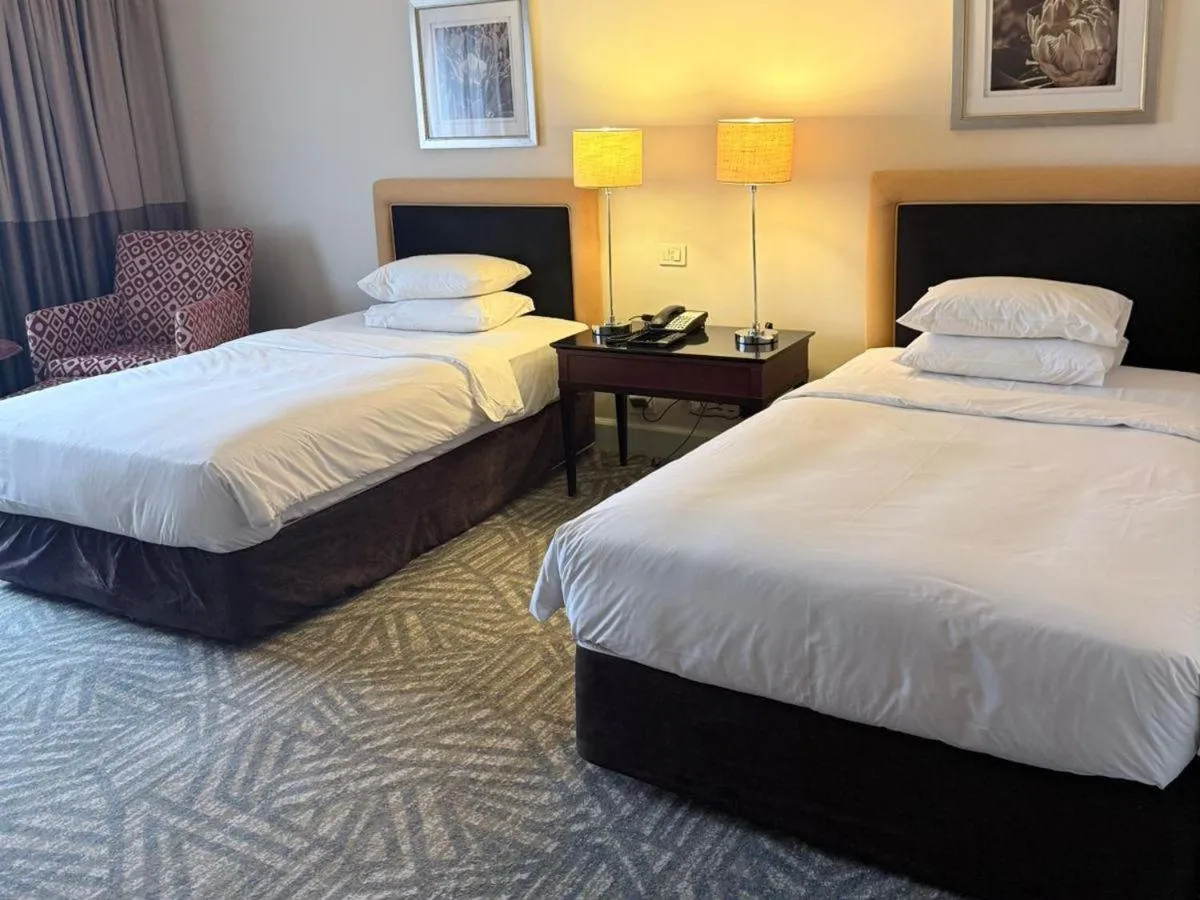 Bed in Royal Majestic Hotel