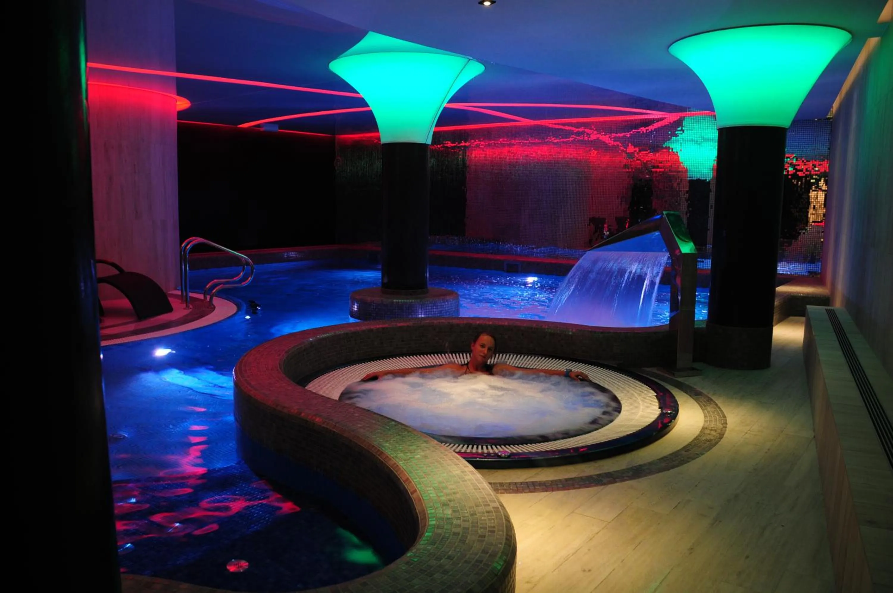 Hot Tub in Hotel Jakuszyce Sport & Spa