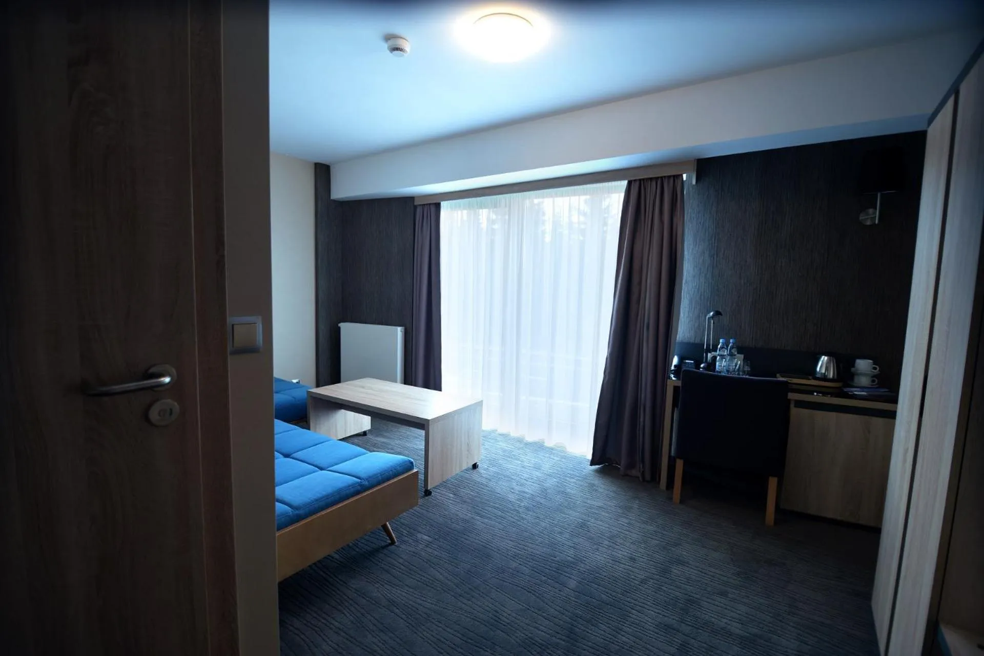 Seating area, Bed in Hotel Jakuszyce Sport & Spa