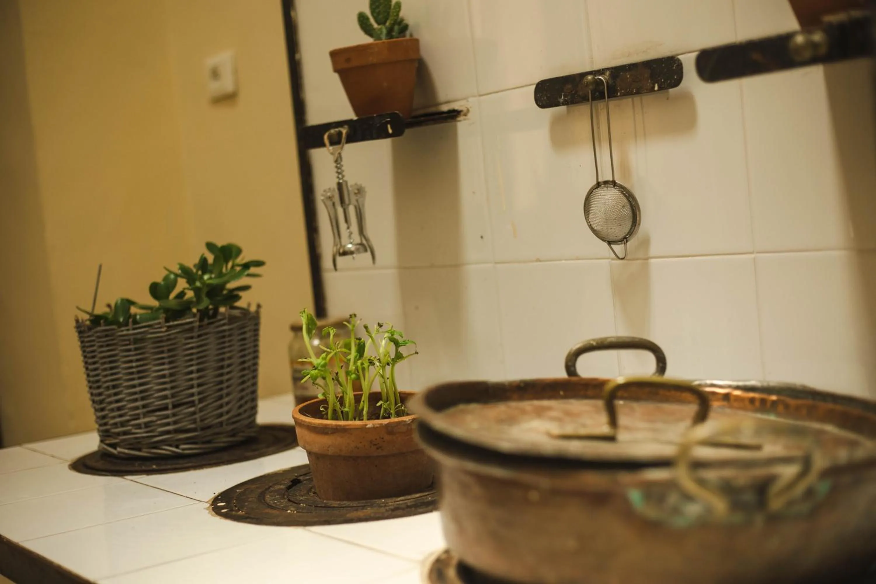 kitchen in 4 Balconi rooms-Boutique B&B