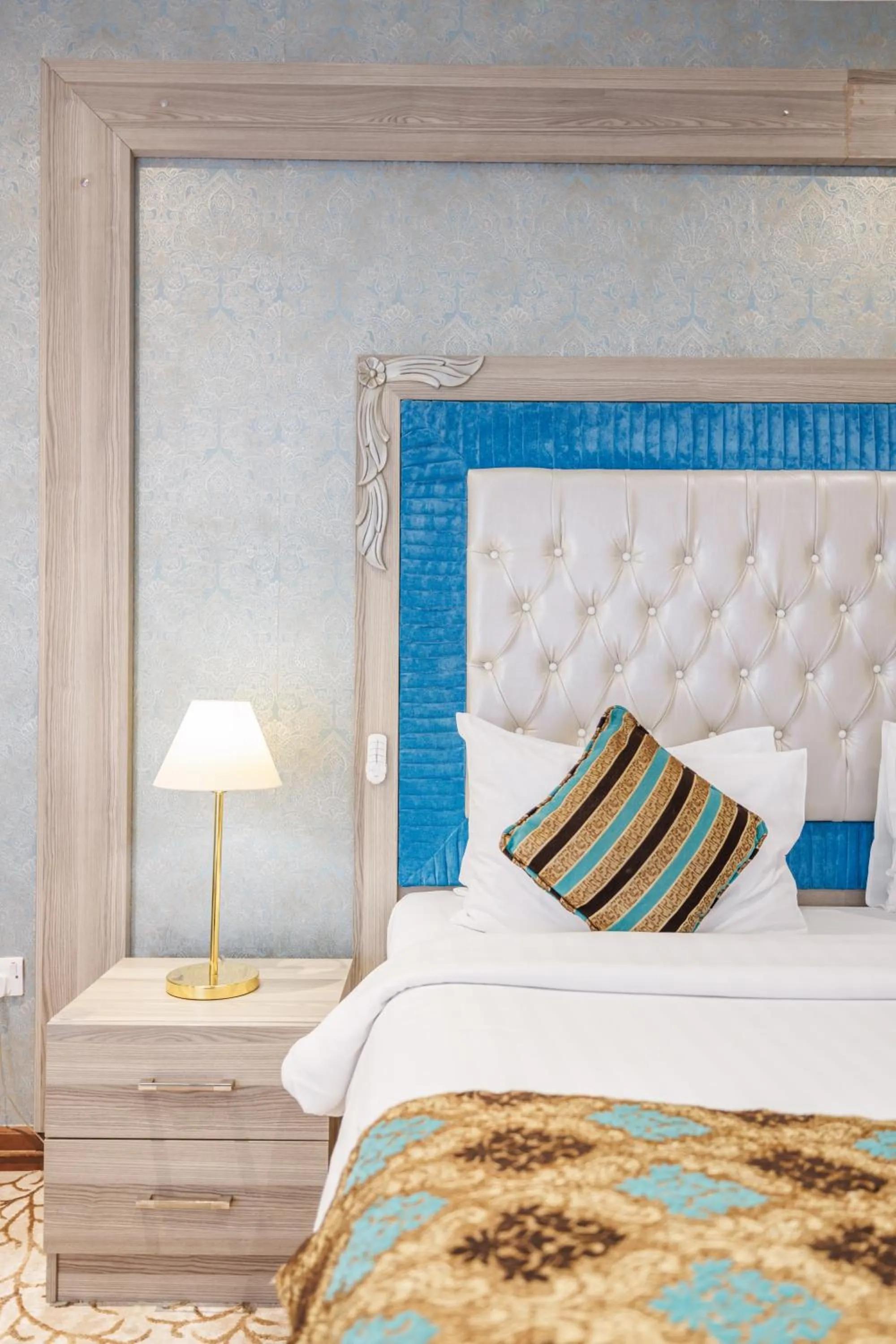 Bed in Sapphire Plaza Hotel