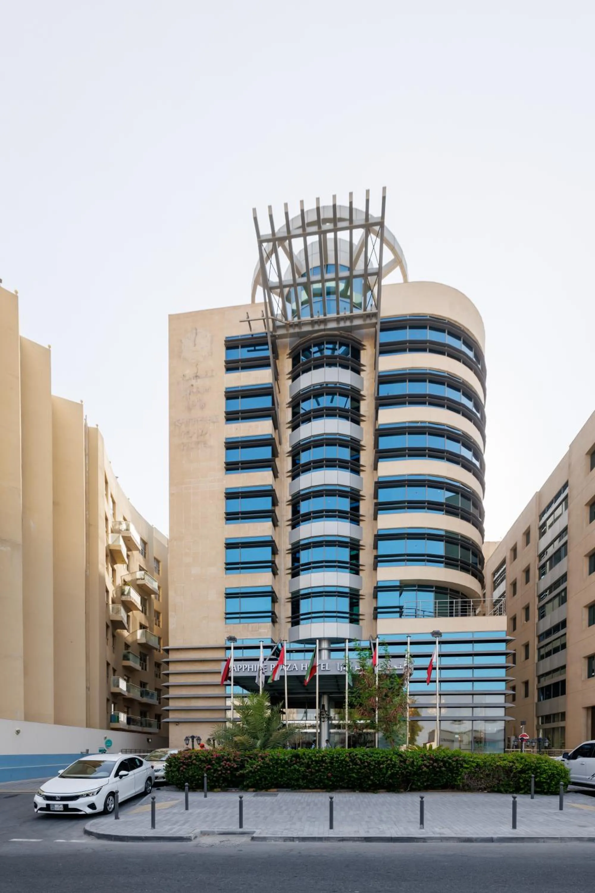 Facade/entrance in Sapphire Plaza Hotel