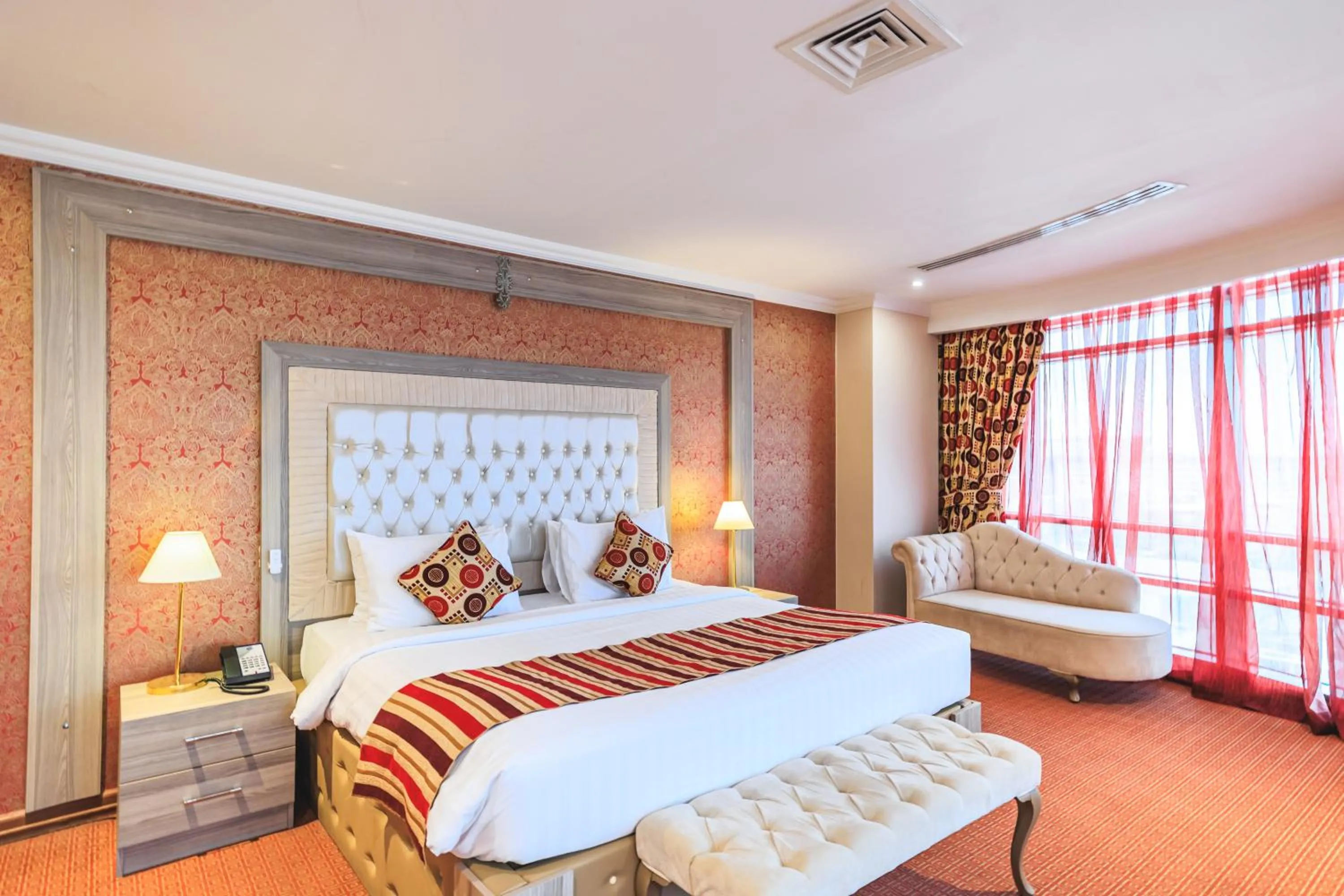 Bed in Sapphire Plaza Hotel