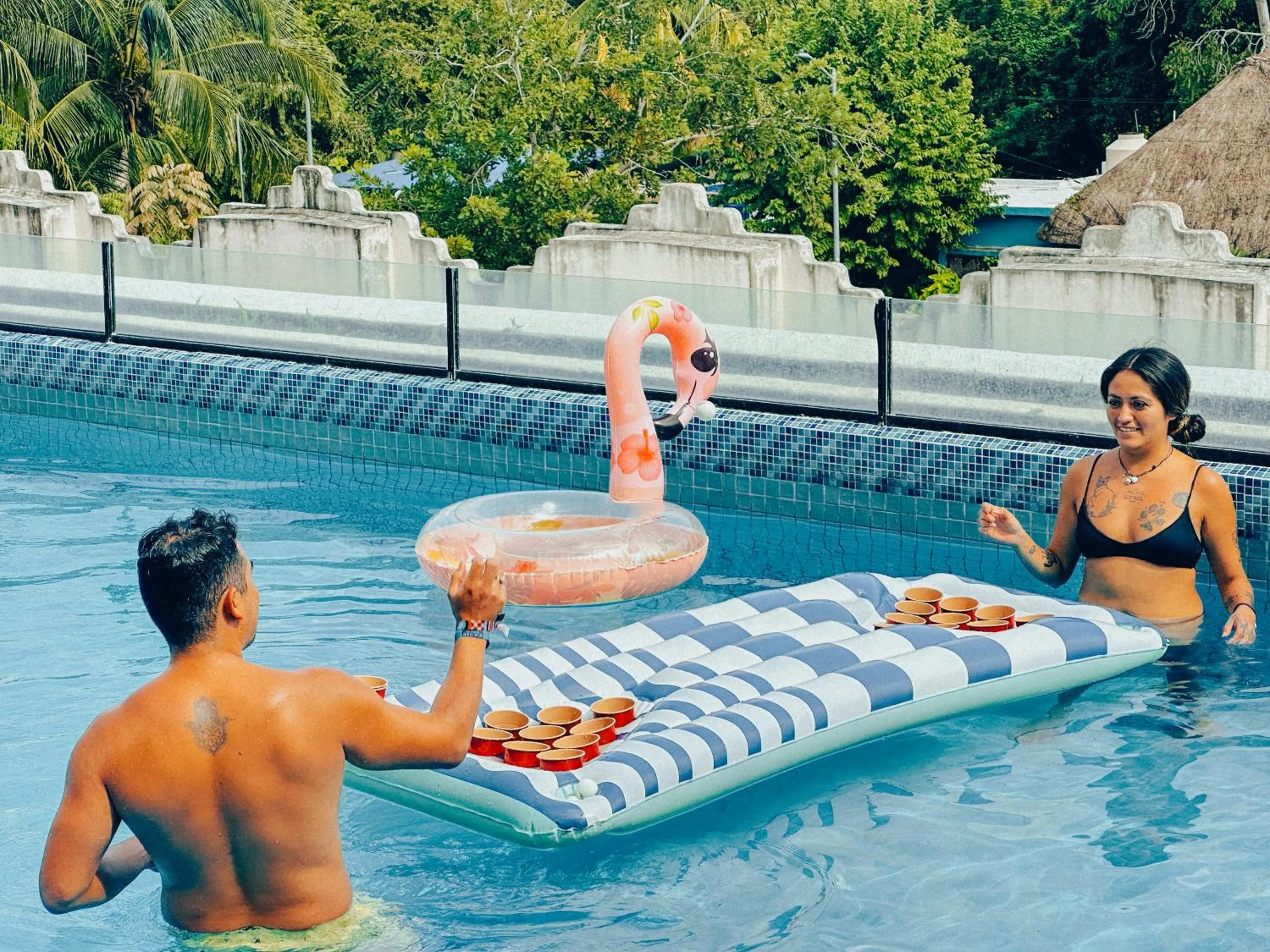 Day in Viajero Bacalar Hostel