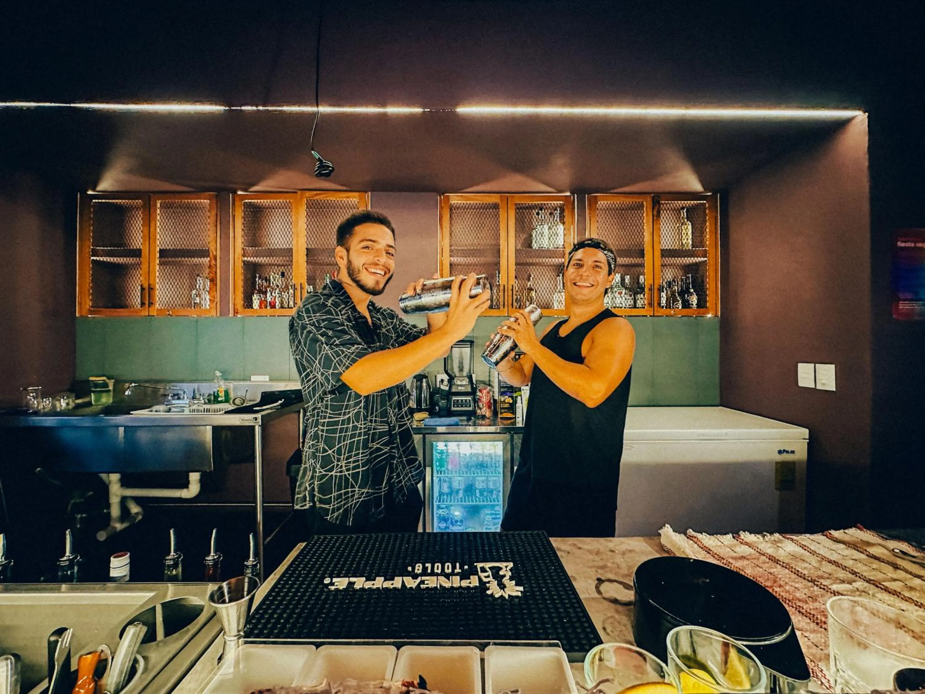 Staff in Viajero Bacalar Hostel