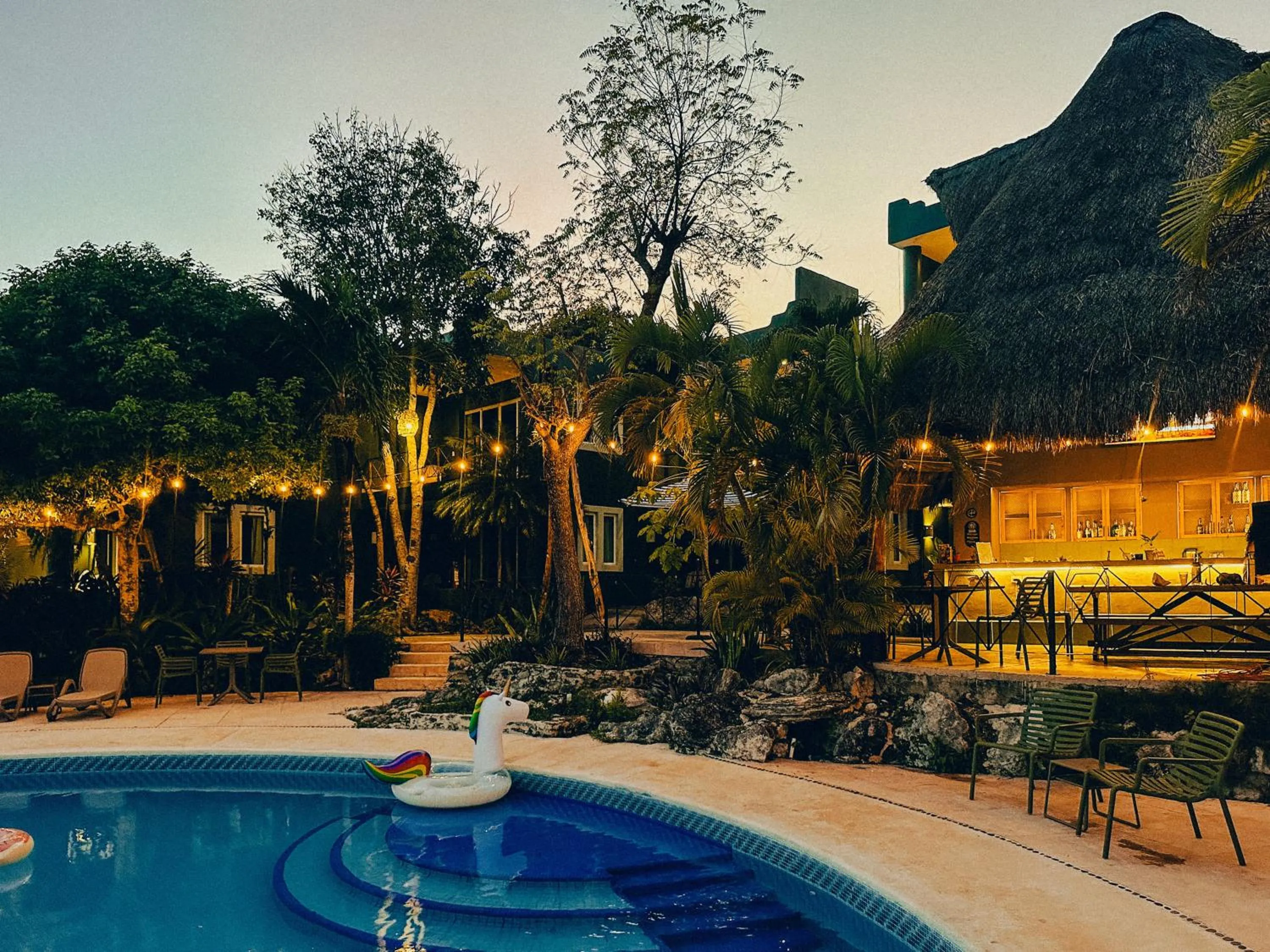 Day in Viajero Bacalar Hostel